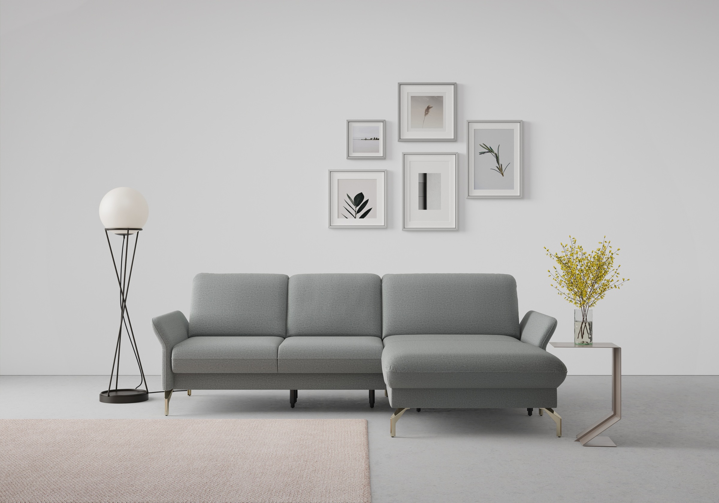 sit&more Ecksofa »Fashion L-Form«, wahlweise mit Kopfteilverstellung, Vorzi günstig online kaufen