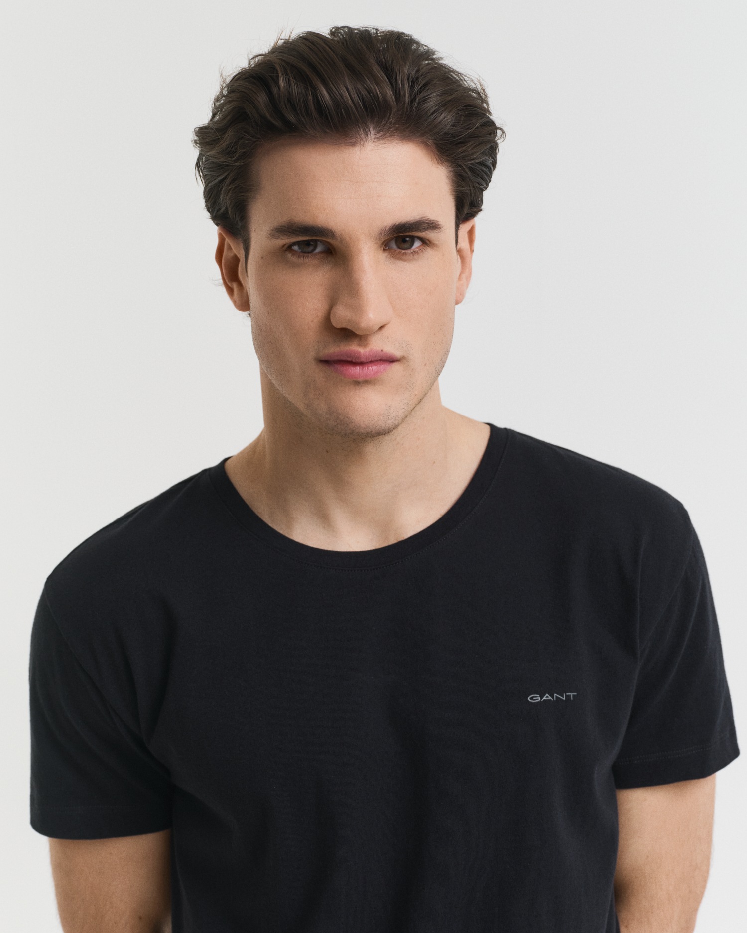Gant Kurzarmshirt »C-NECK T-SHIRT 2-PACK«, Mit Rundhalsausschnitt
