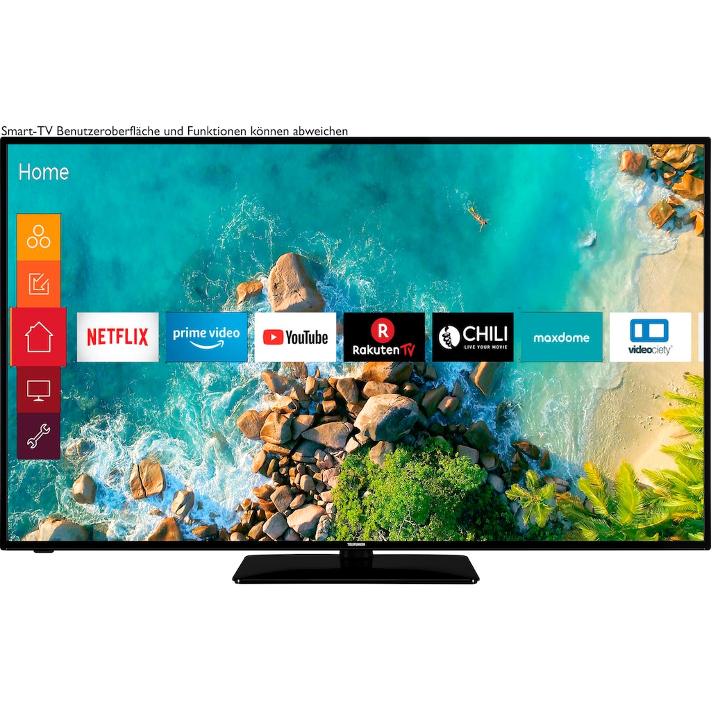 Telefunken LED-Fernseher »D58U553M1CW«, 146 cm/58 Zoll, 4K Ultra HD, Smart-TV