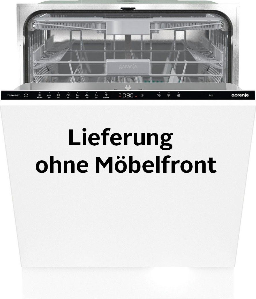 GORENJE vollintegrierbarer Geschirrspüler »GV 673B60«, GV 673B60, 9,6 l, 16 Maßgedecke, TotalDry autom. Türöffnung