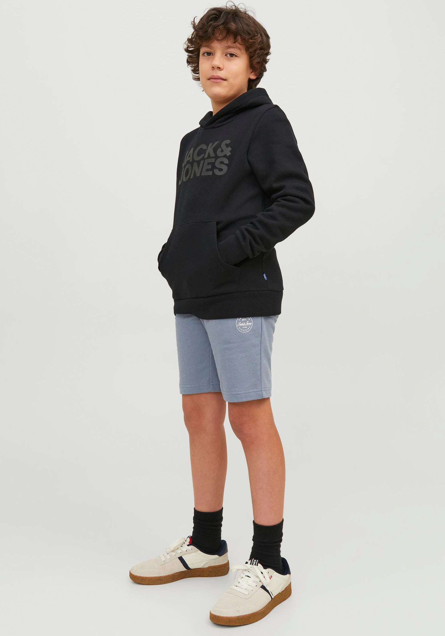 7. Bild von Jack & Jones Junior Sweatshorts »JPST SHARK JJSWEAT SHORTS«