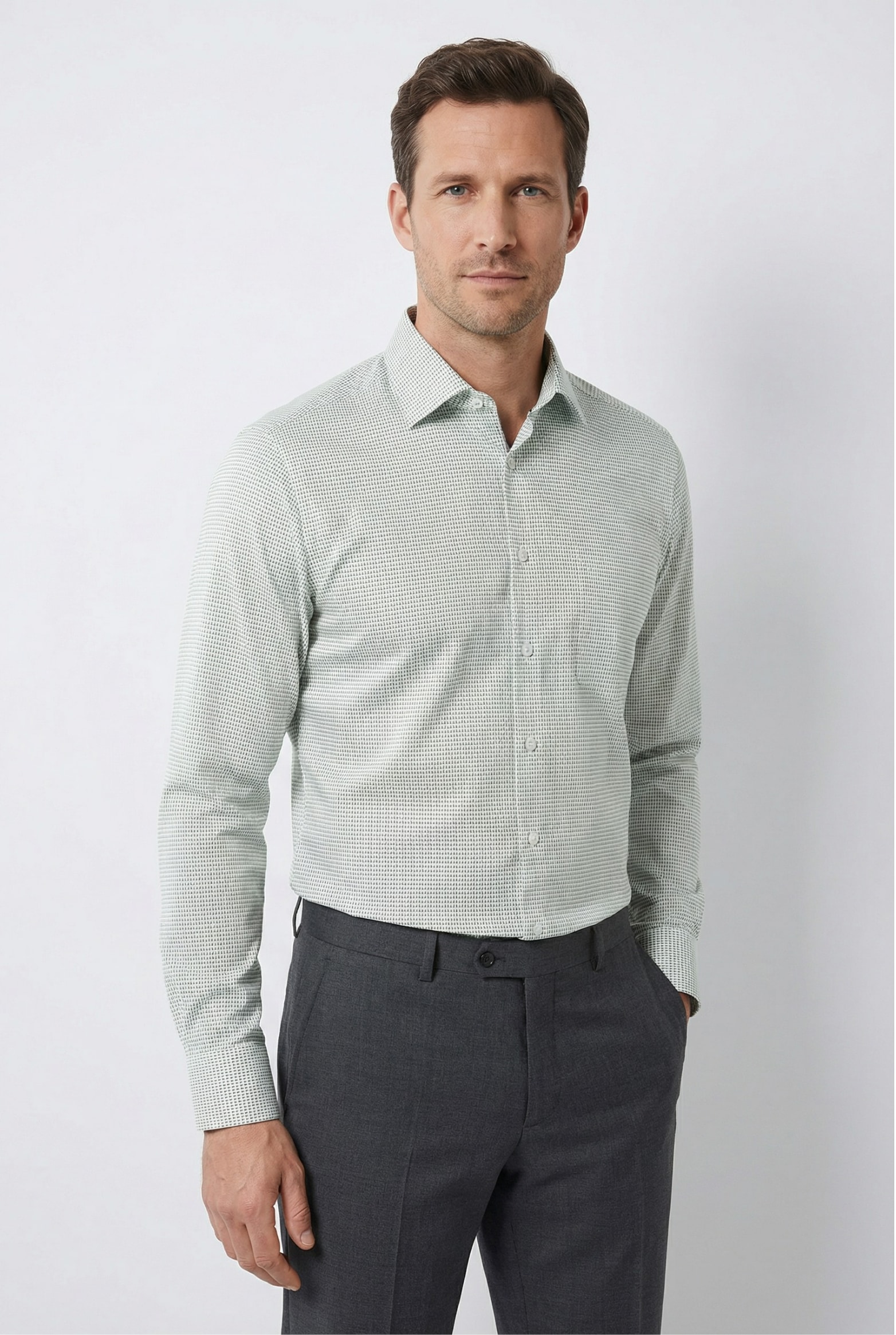 OLYMP Langarmhemd »Big & Tall« New Kentkragen, comfort fit, bügelfrei