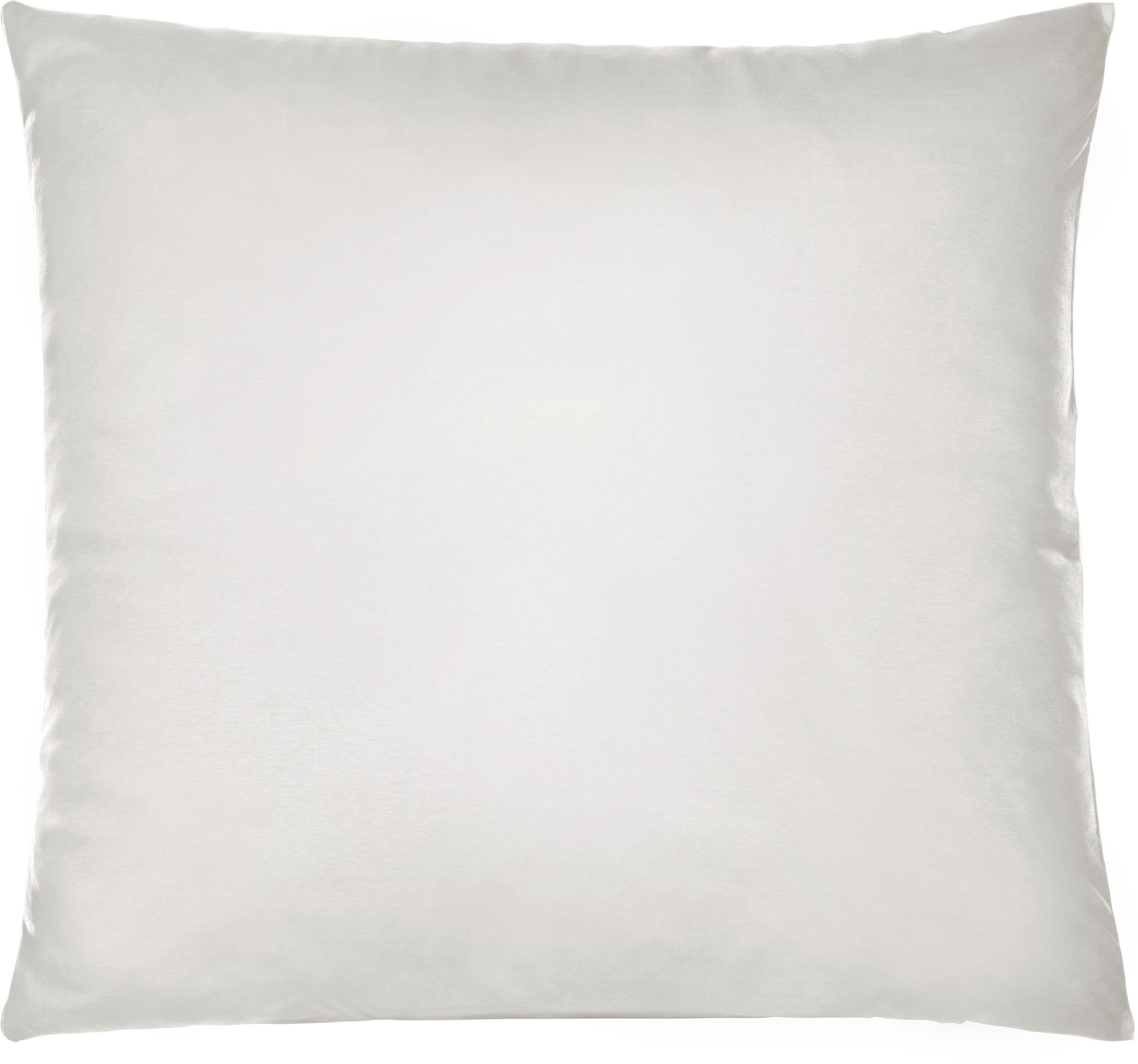 Biberna Kissenbezug »Michi Feinjersey mit Reißverschluss« verschiedene Größen, Feinjersey Kissenhülle aus 100% Baumwolle