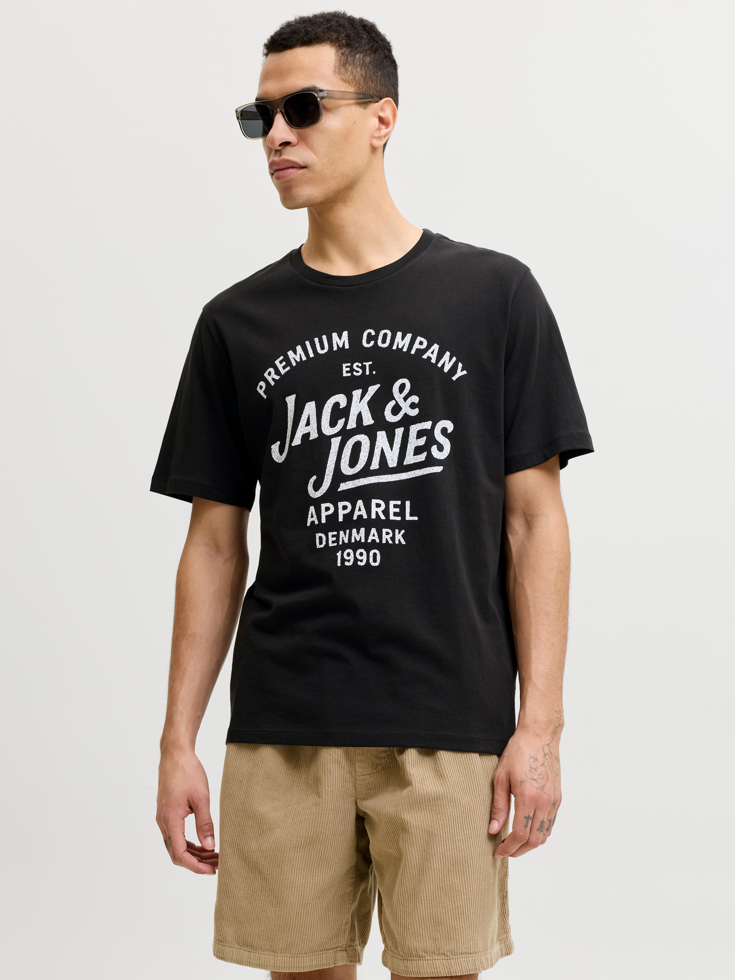 Jack & Jones T-Shirt »JPRBLUZANE SS TEE FST« mit Logo Schriftzug