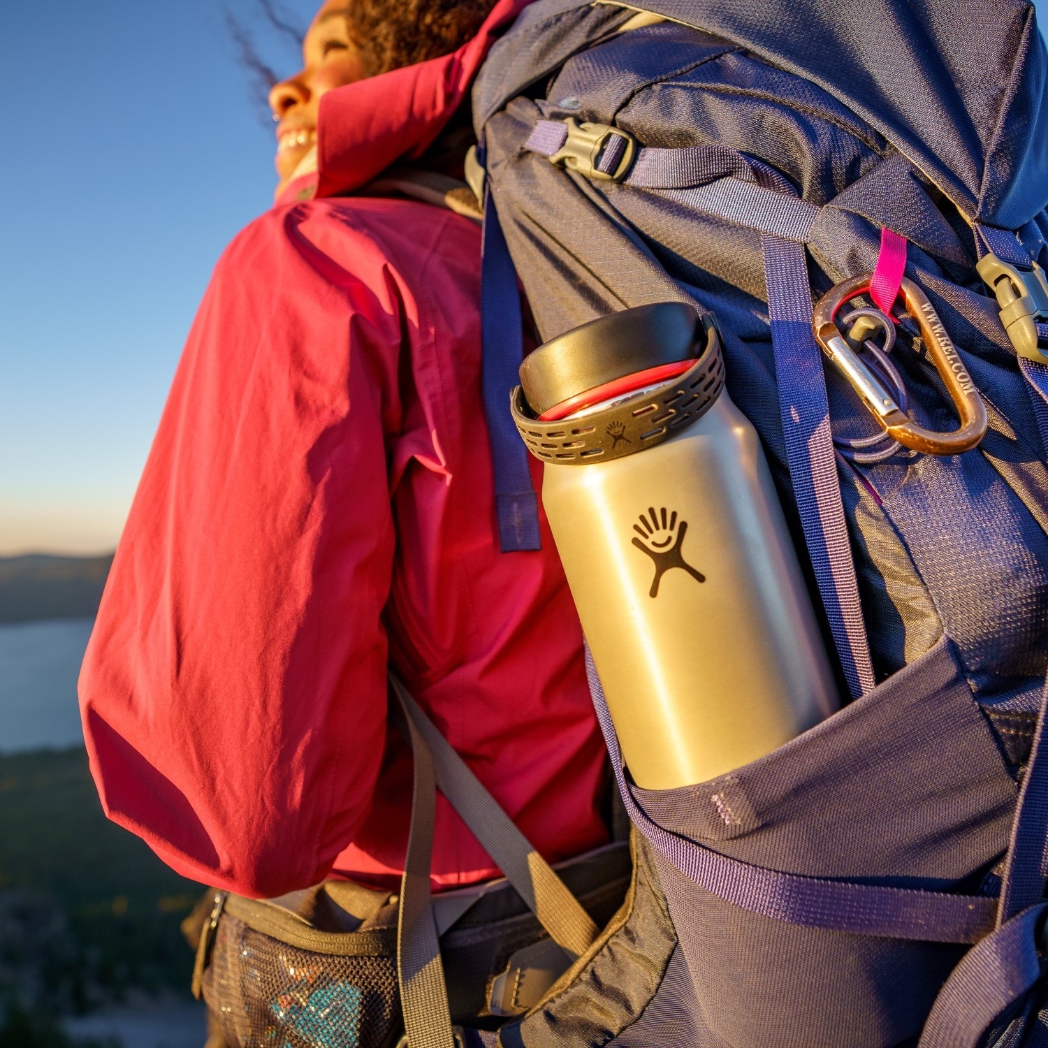 Hydro Flask Isolierflasche »40 OZ LIGHTWEIGHT WIDE FLEX CAP«, (1 tlg.), TempShield®️ doppelwandige Vakuumisolierung
