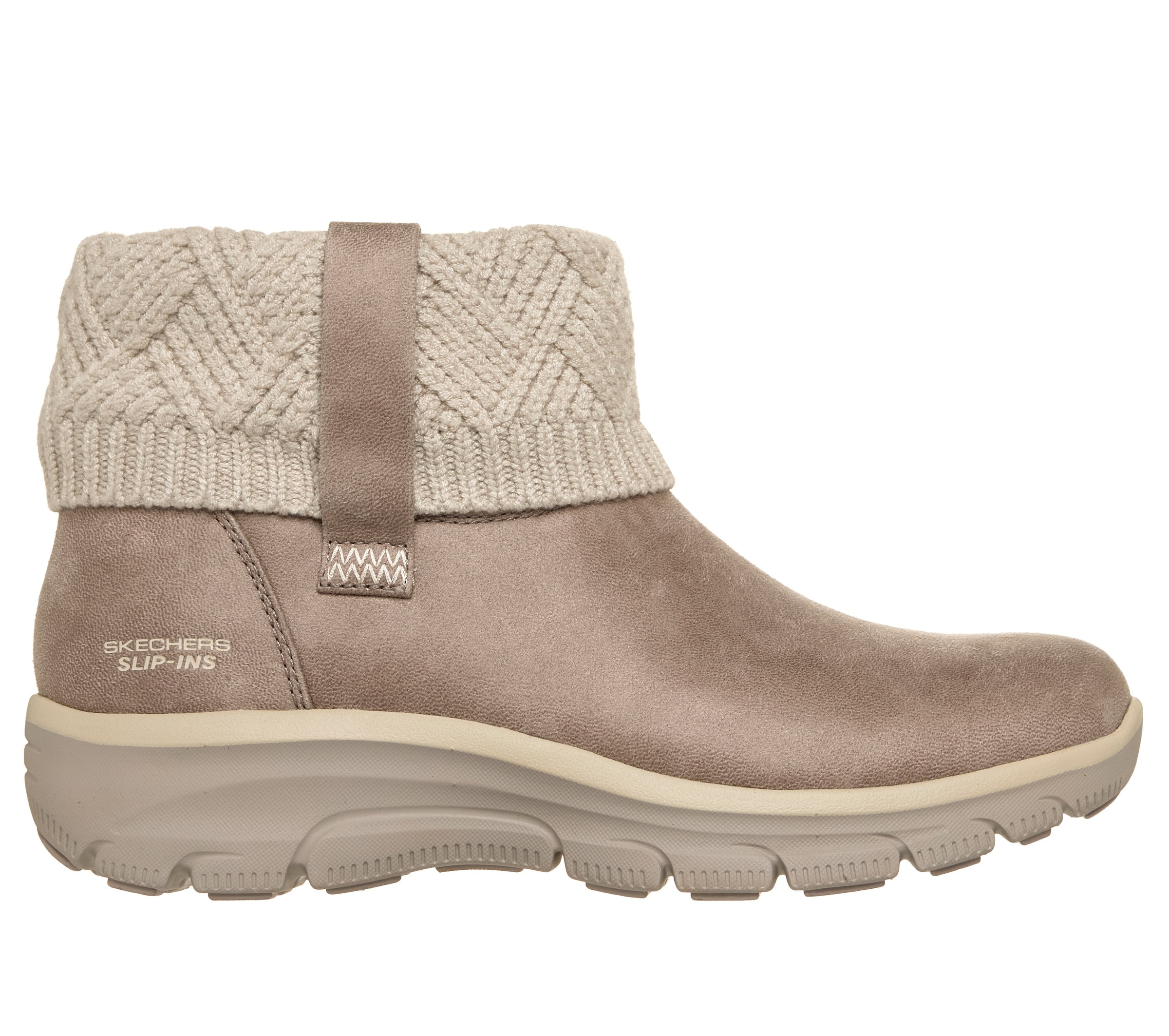 Skechers Winterboots »EASY GOING-«  Winterstiefelette, Boots mit Strickeinsatz am Schaft