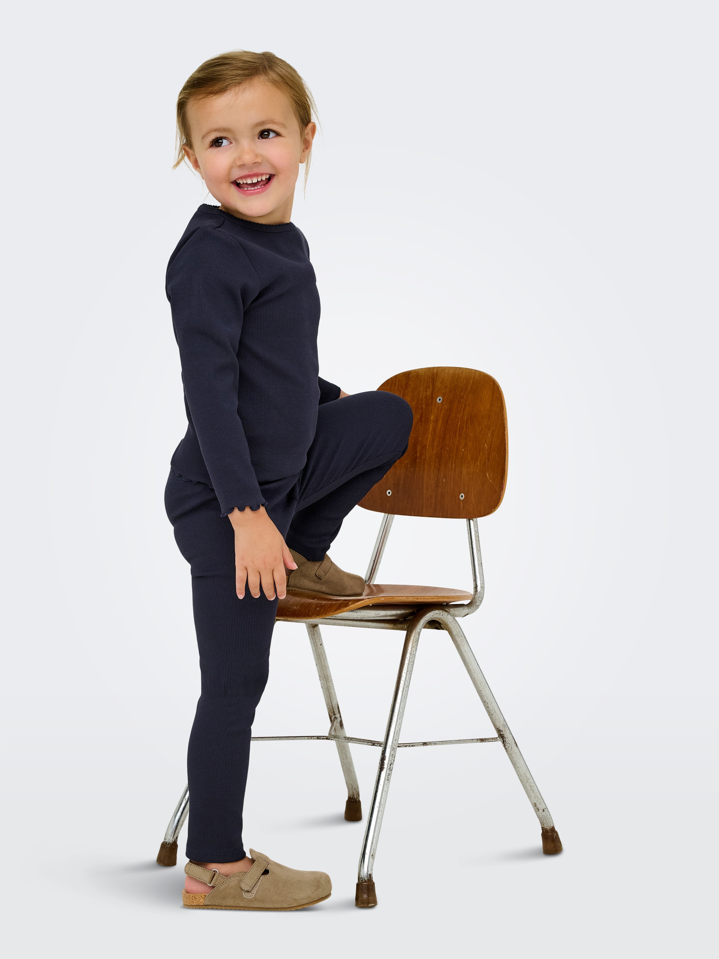 KIDS ONLY Leggings »KMGTRINNY SOLID LEGGING JRS NOOS«  Baumwollmischung, figurbetont