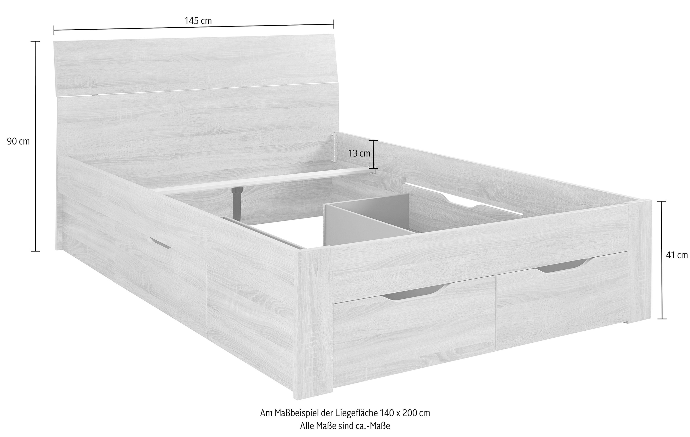 6. Bild von rauch Bett »Flexx«, inklusive Schubkästen