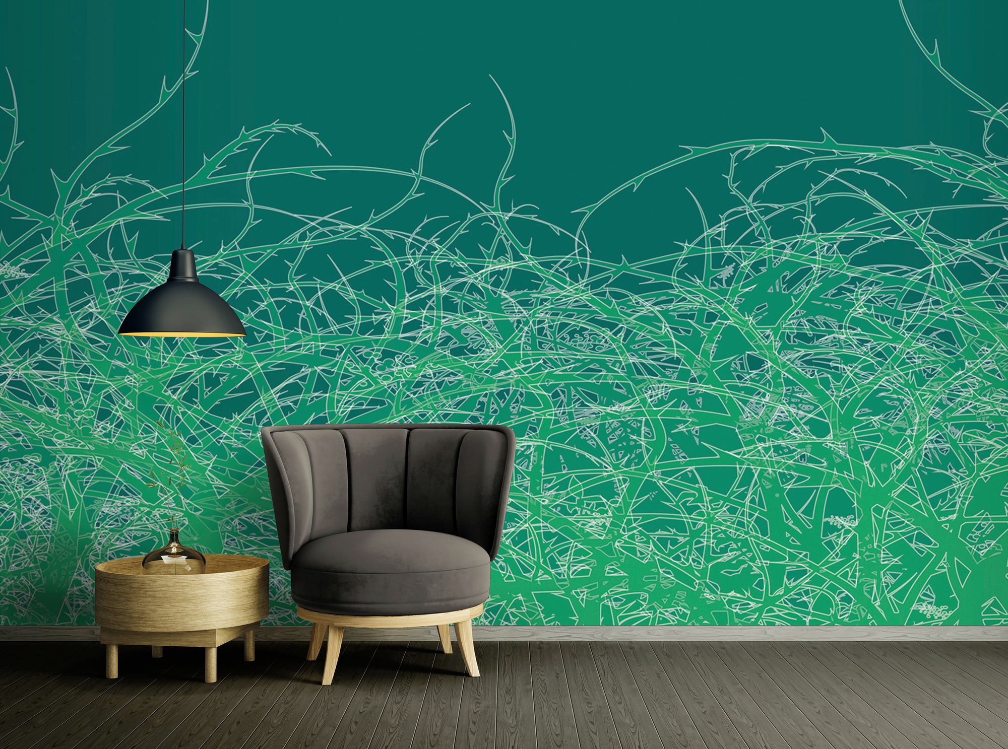 Architects Paper Fototapete »Atelier 47 Thorn Style 1« floral glatt Vlies, günstig online kaufen