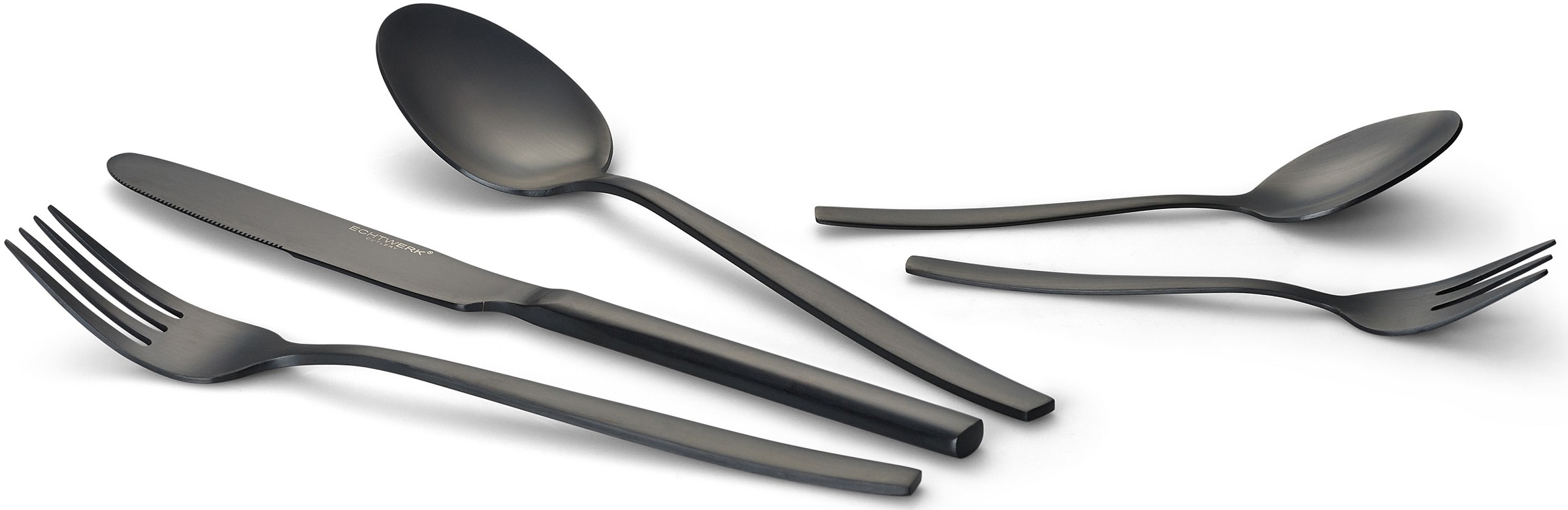ECHTWERK Besteck-Set »Tavira«, (Set, 30 tlg.), Tafelbesteck, hochglänzend, PVD-beschichtet