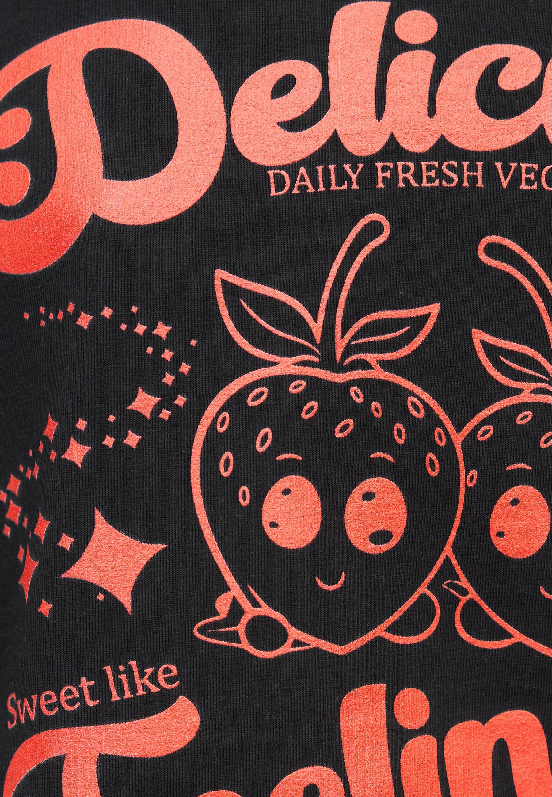 CLOUD 5IVE T-Shirt »CLOUD 5IVE Ladies 77 Delicious Black Tee« 1 Stk. tlg.