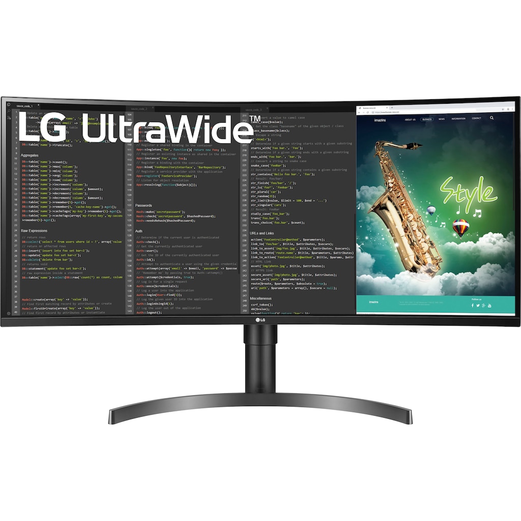 LG LCD-Monitor »35WN65C«, 89 cm/35 Zoll, 3440 x 1440 px, UWQHD, 5 ms Reaktionszeit