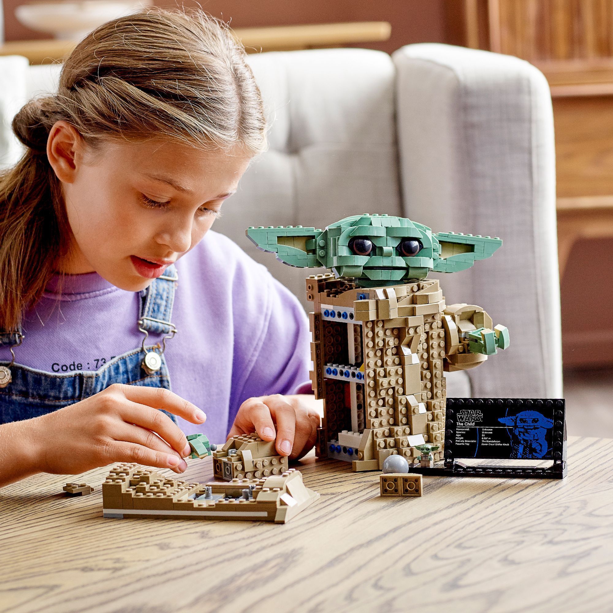 LEGO® Konstruktionsspielsteine »Das Kind (75318), LEGO® Star Wars™«, (1073 St.), Made in Europe