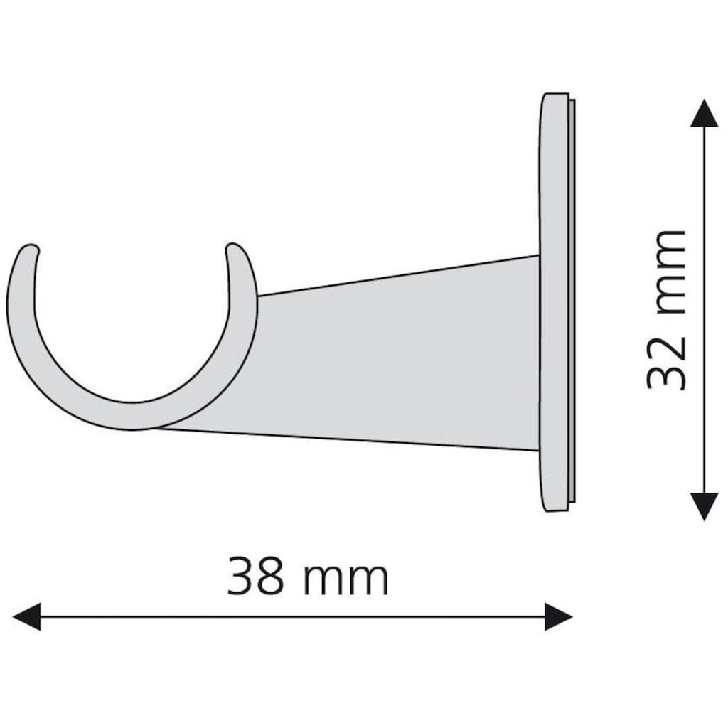 Liedeco Klebeträger, (Set, 2 St.)