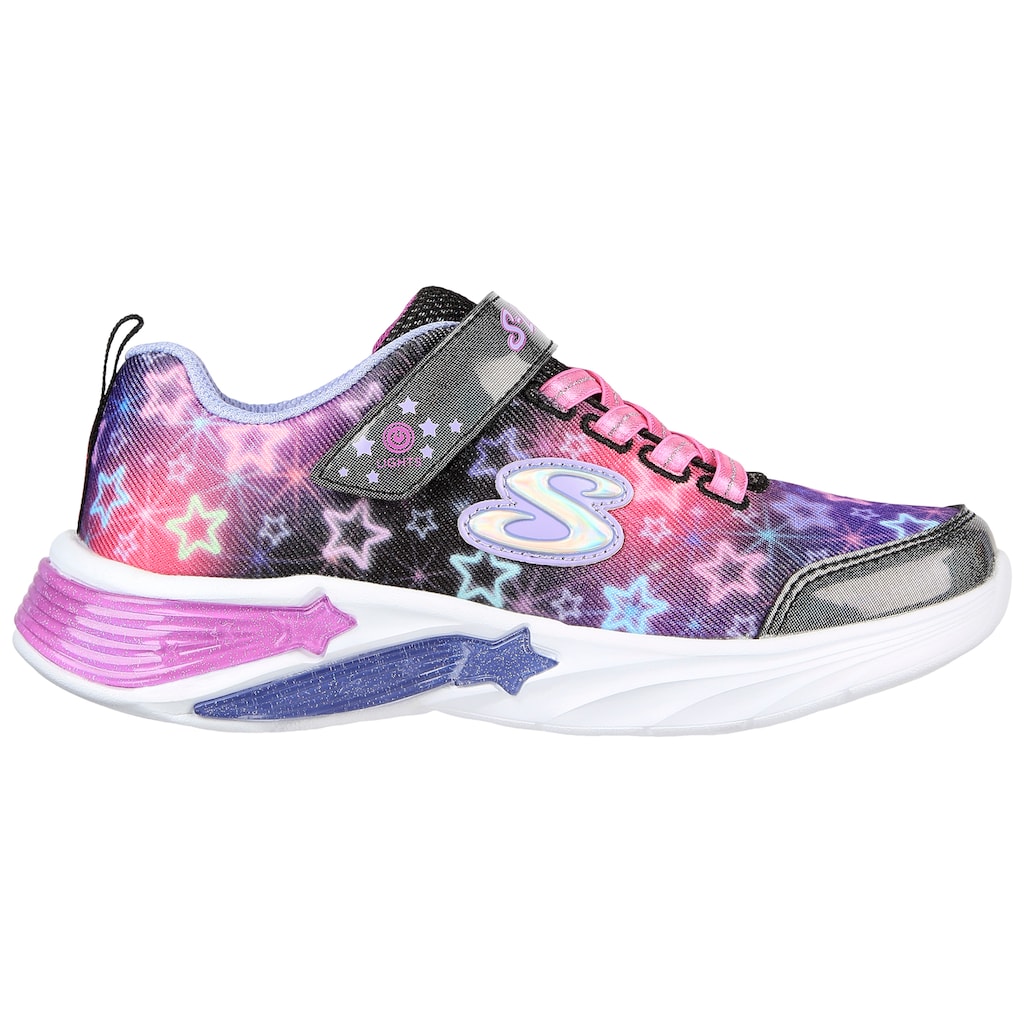 Skechers Kids Sneaker »STAR SPARKS«, mit Gummizug und Klettverschluss