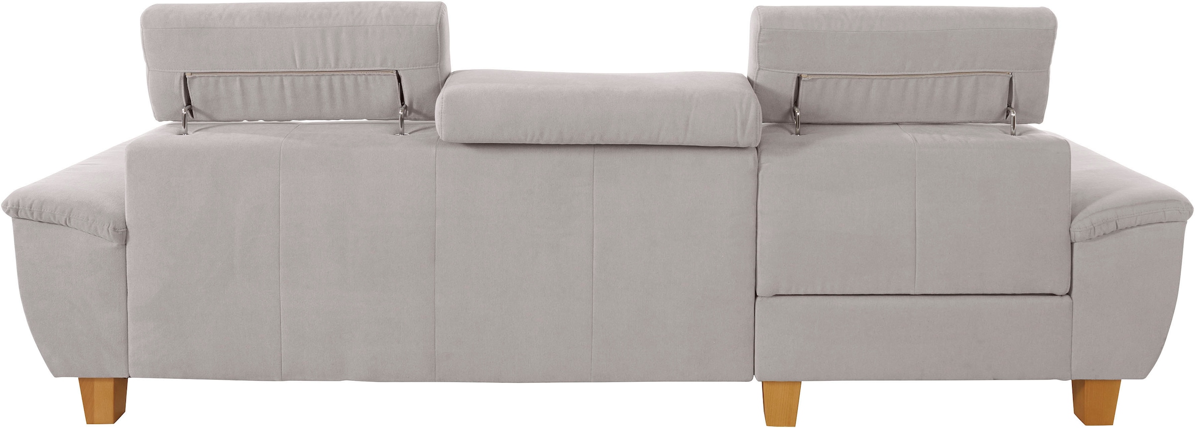 exxpo - sofa fashion Ecksofa »Enya, aufwendige Detailverarbeitung, hoher Sitzkomfort, bequem, L-Form«, inkl. Kopfteilverstellung, wahlweise mit Bettfunktion und Bettkasten
