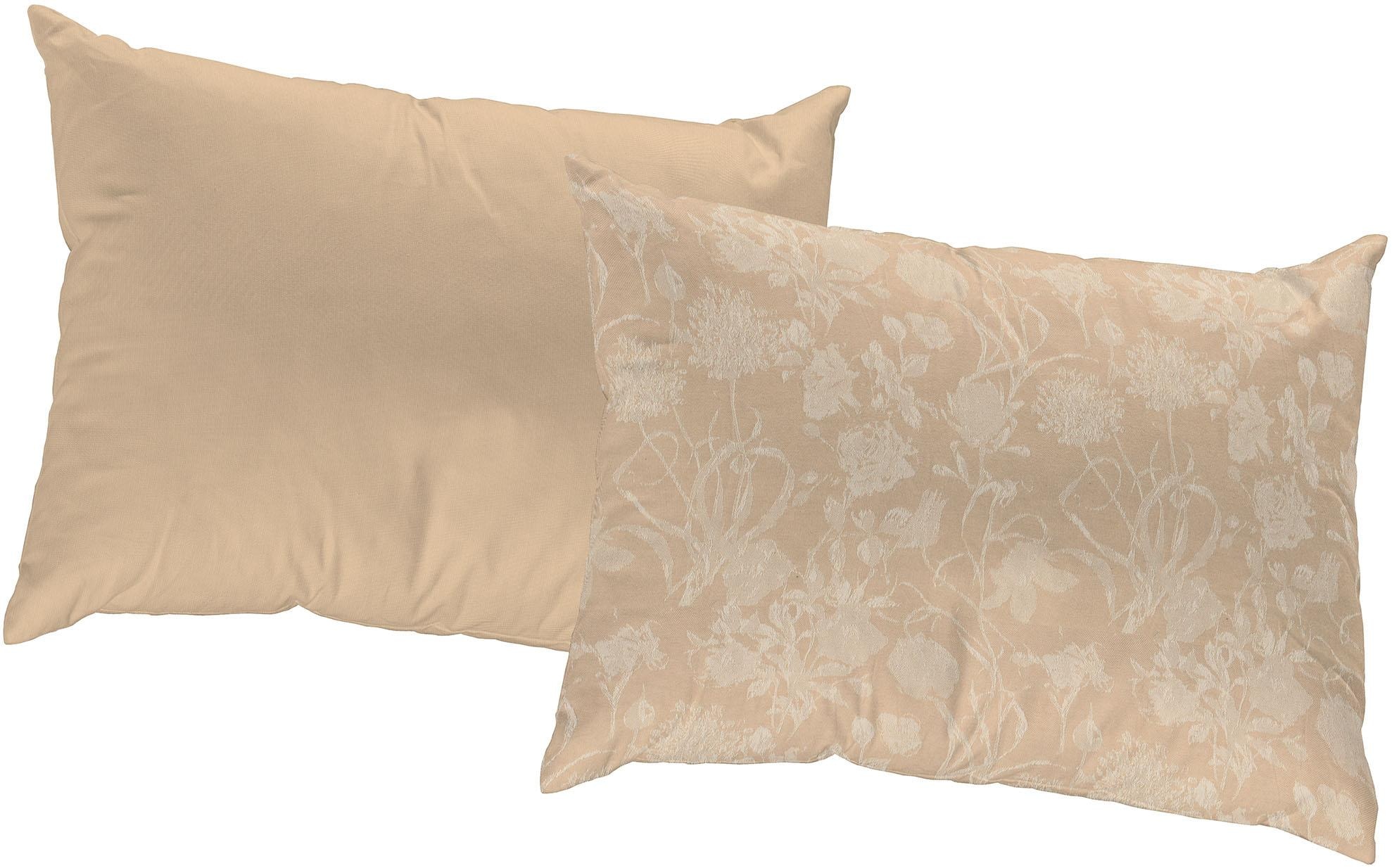 Adam Dekokissen »Flower Cuveé Light«, mit Blumenmuster, Wendekissenhülle oh günstig online kaufen