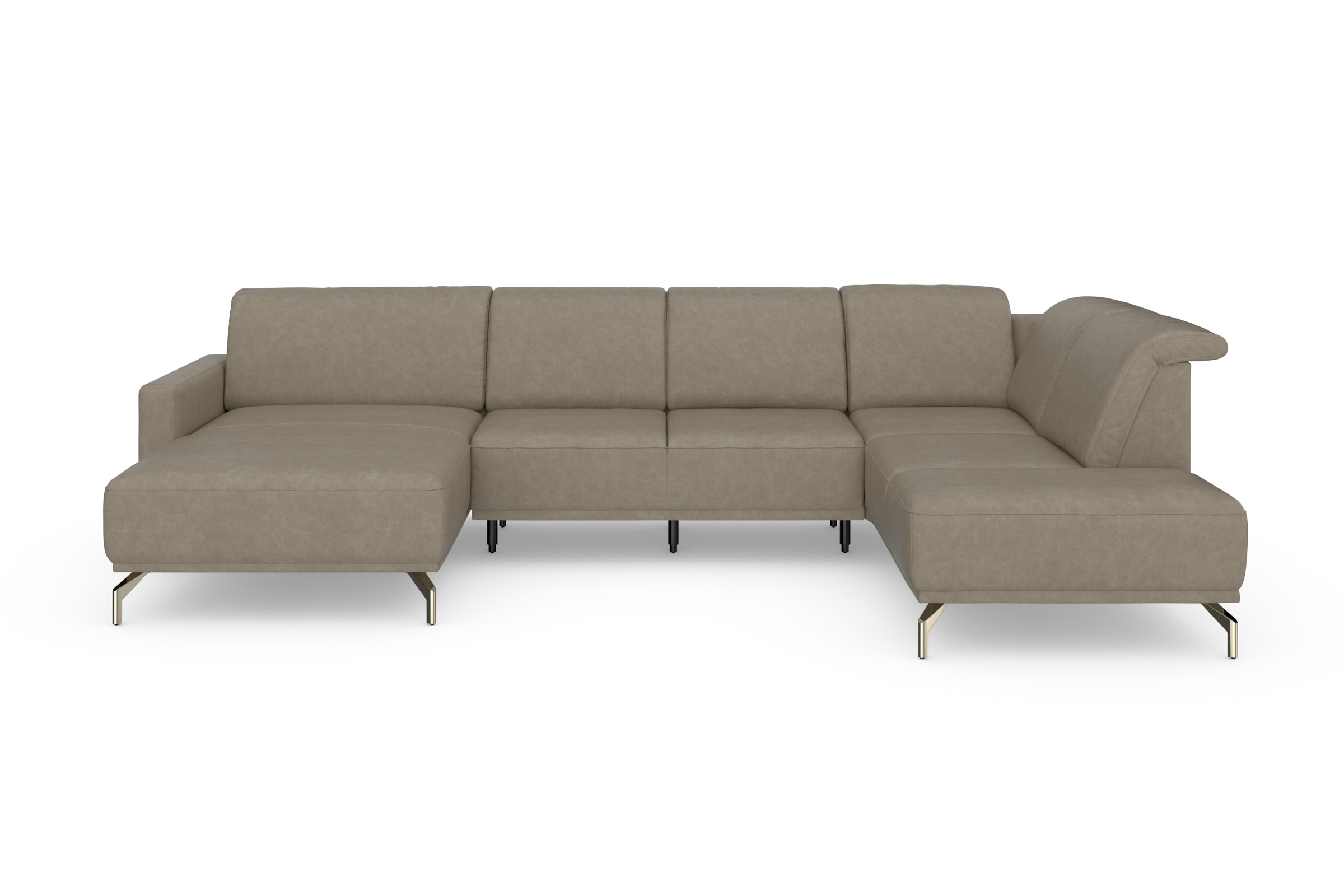 sit&more Wohnlandschaft »Bailando U-Form« wahlweise mit Kopfteilverstellung günstig online kaufen