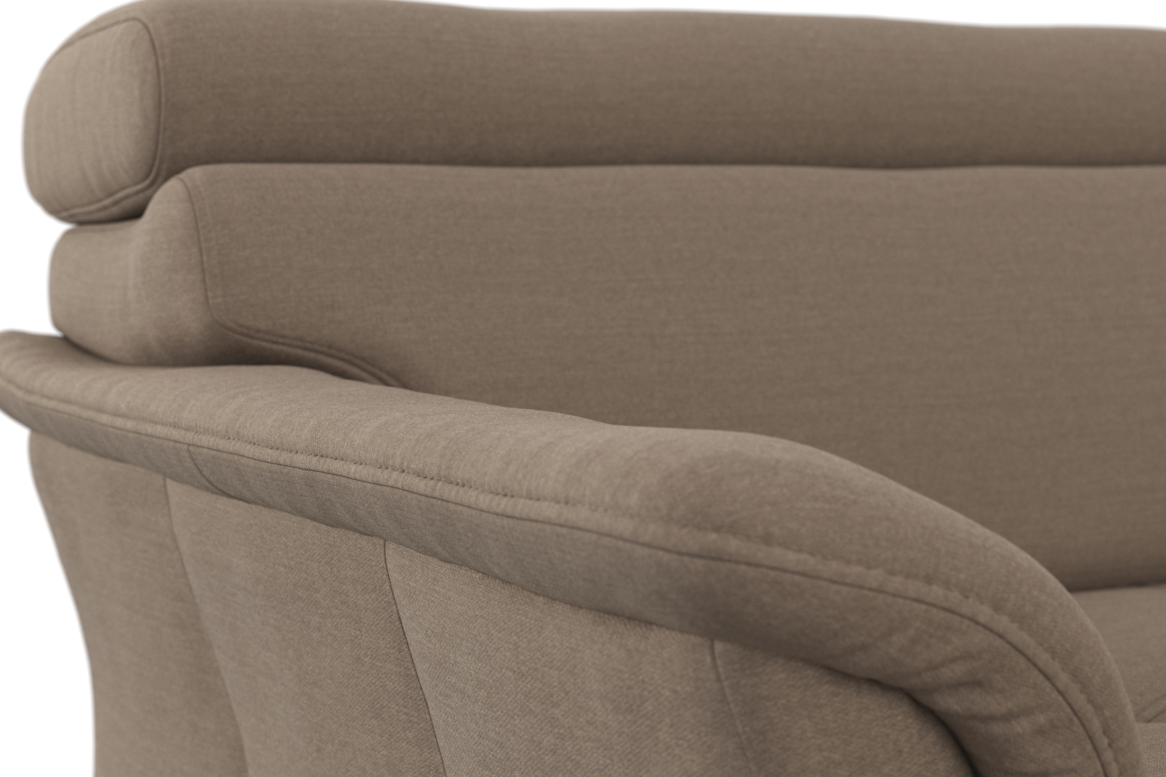 sit&more Wohnlandschaft »Marano U-Form«, inklusive Kopfteilverstellung, wahlweise mit Bettfunktion, Bettkasten