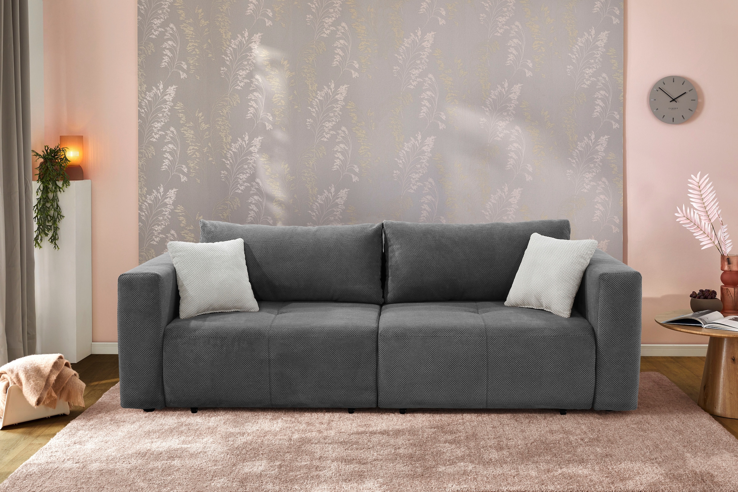 Jockenhöfer Gruppe Big-Sofa »Relax« Gästebettfunktion, Bettkasten, Sitzelem günstig online kaufen