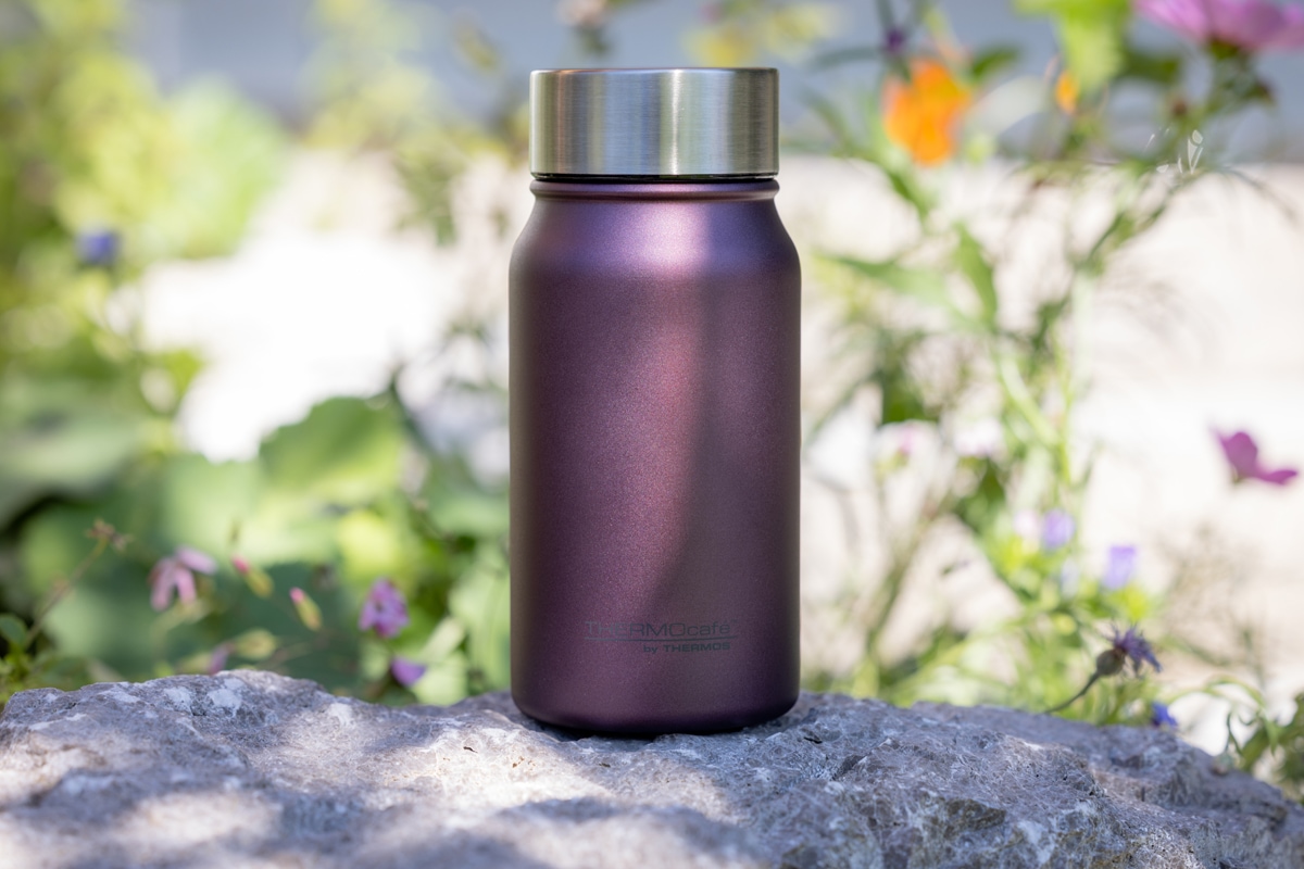 THERMOcafé Thermobecher »TC DRINKING MUG, absolut dicht, spülmaschinenfest«, (1 tlg.), 0,35l, 8h heiß & 16h kalt, zerlegbares Push Button Lid