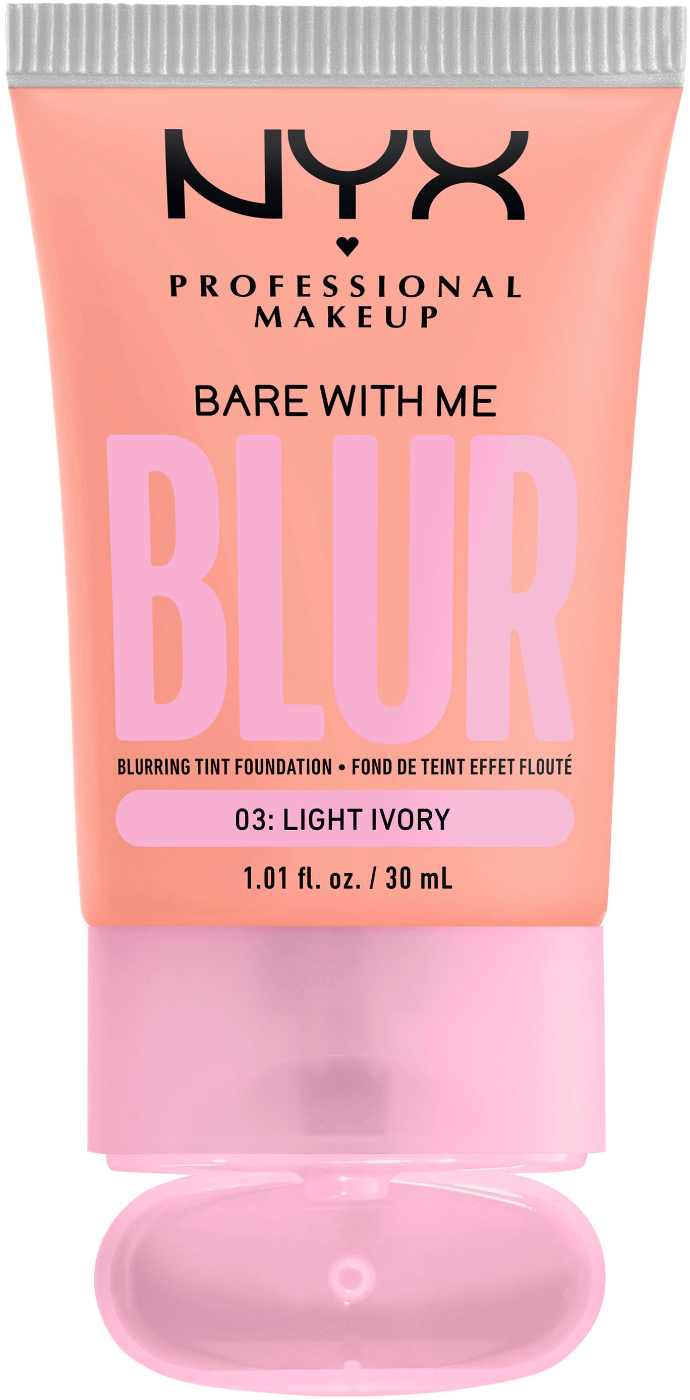 NYX Make-up »Bare with me Blur Skin Tint«, mit langanhaltender Formel