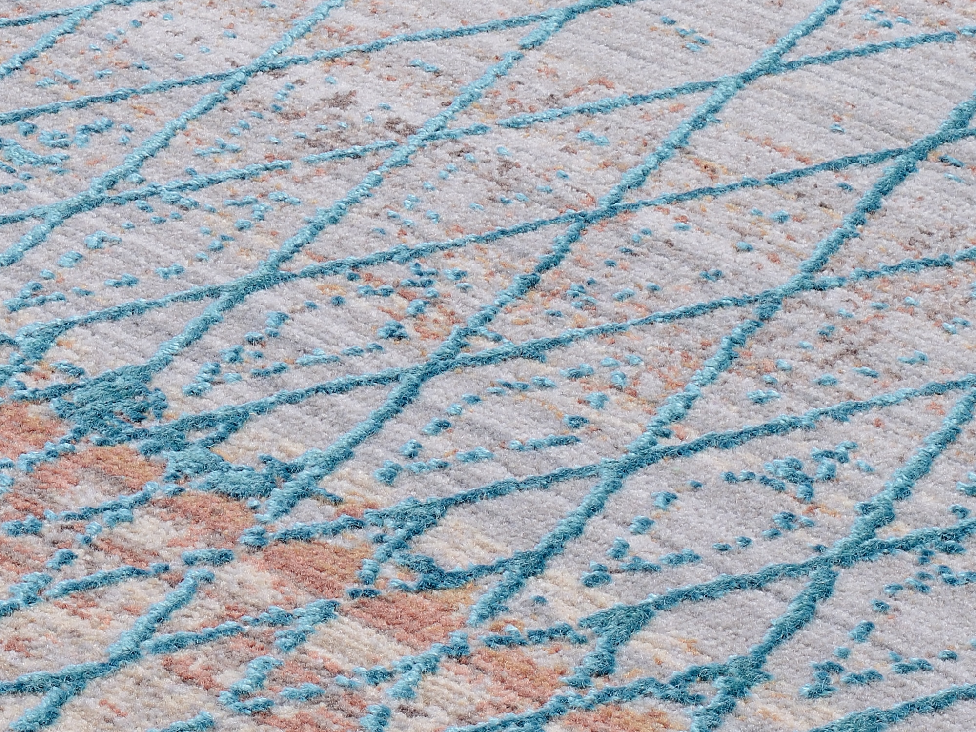 OCI DIE TEPPICHMARKE Teppich »FARBEN MASTER«, rechteckig, 8 mm Höhe, Klassisches Muster, eingefasst, in 3-D-Optik