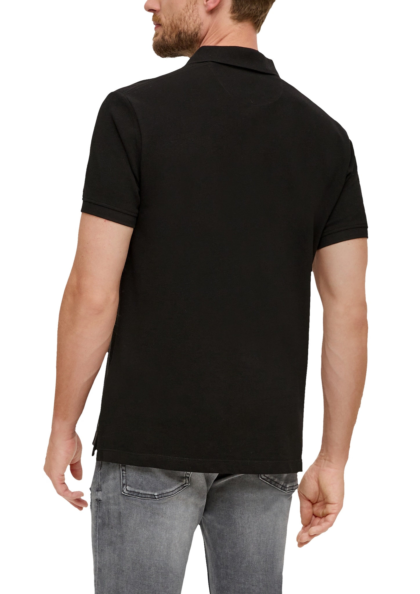 s.Oliver Poloshirt, mit Logostickerei