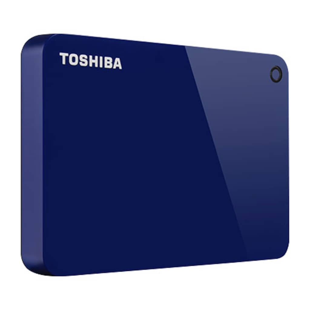 Toshiba externe HDD-Festplatte »Canvio Advance 4TB Blue«, 2,5 Zoll, Anschluss USB