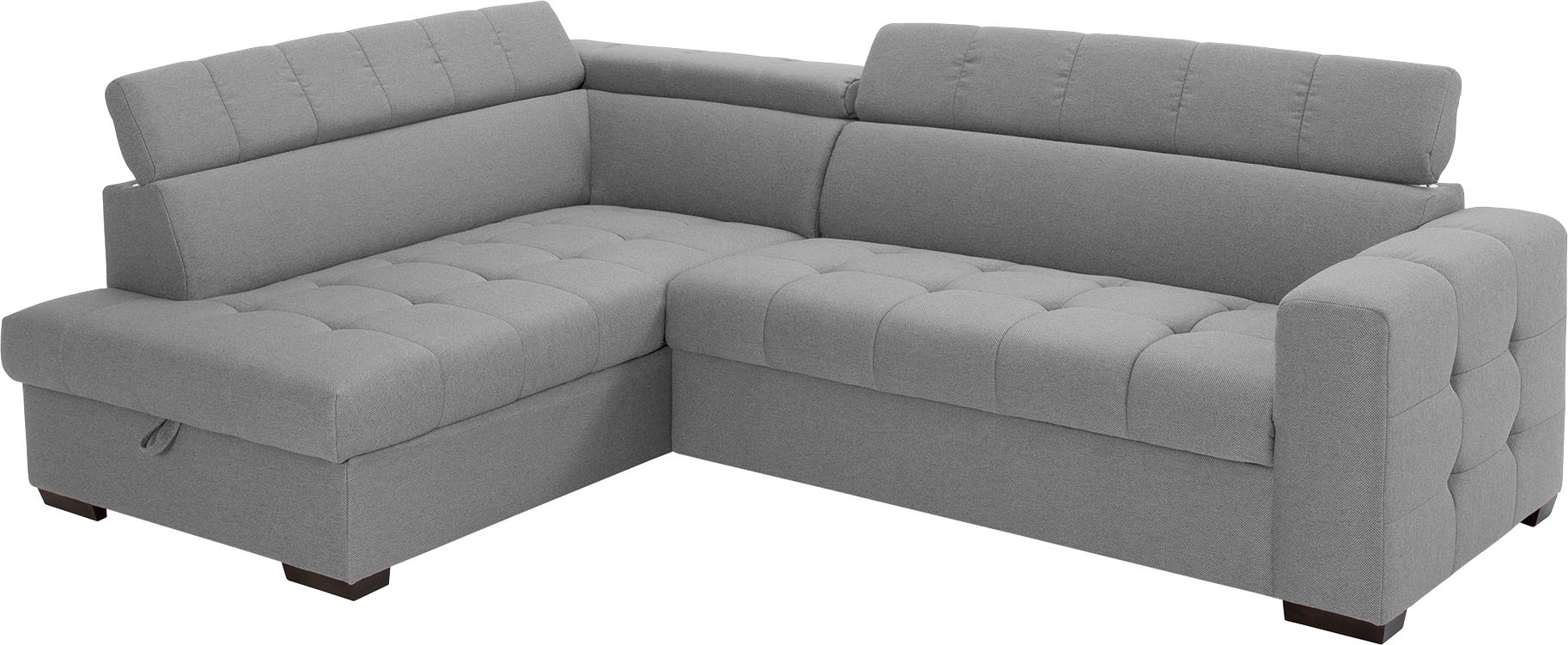 exxpo - sofa fashion Ecksofa »Otusso«, Steppung im Sitzbereich, Wahlweise  mit Bettfunktion und Bettkasten online kaufen