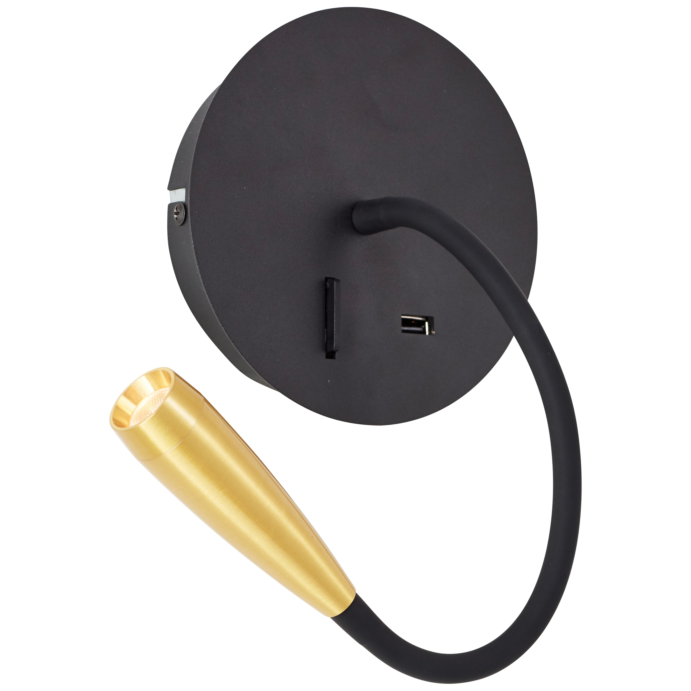 Brilliant LED Wandstrahler »Jutta«, mit Flexarm und Schalter günstig online kaufen