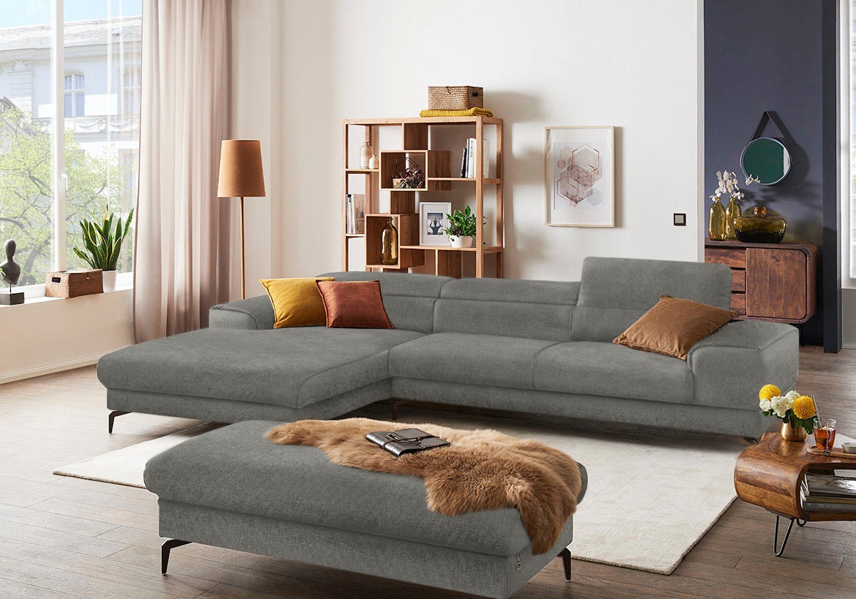 W.SCHILLIG Ecksofa "piedroo, Designsofa mit tollem Sitzkomfort, bequem und günstig online kaufen