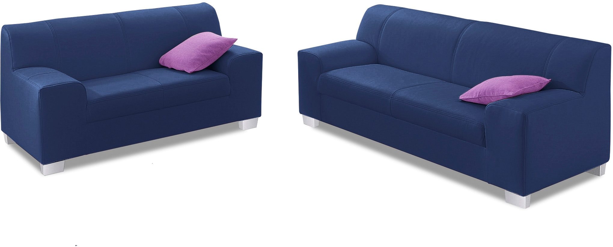 DOMO collection Polstergarnitur »Amando«, (Spar-Set), bestehend aus 2er- und 3er-Sofa