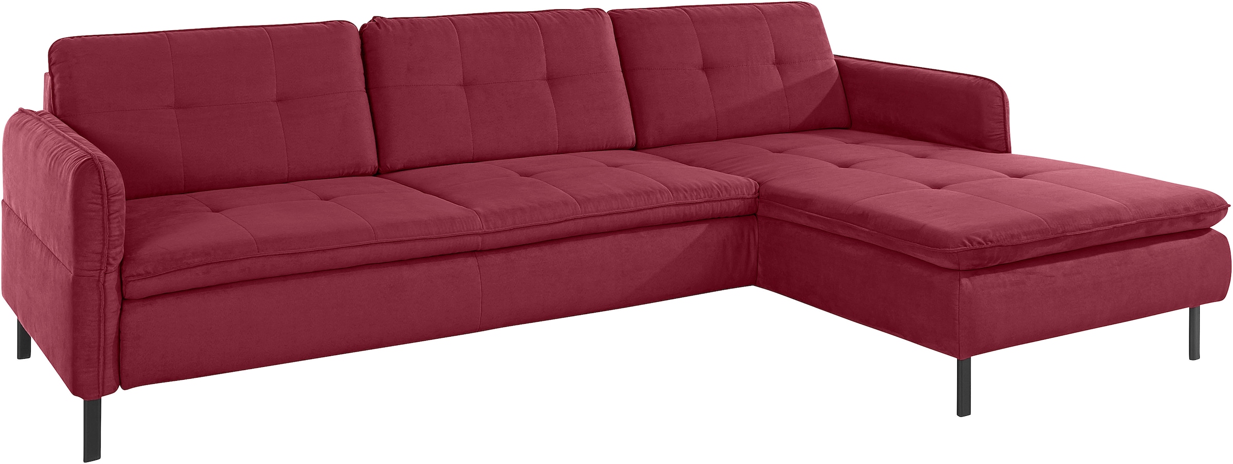 INOSIGN Ecksofa »Birkholm L-Form«, Armlehnverstellung, auch in Easy Clean Bezug - mit Wasser zu reinigen