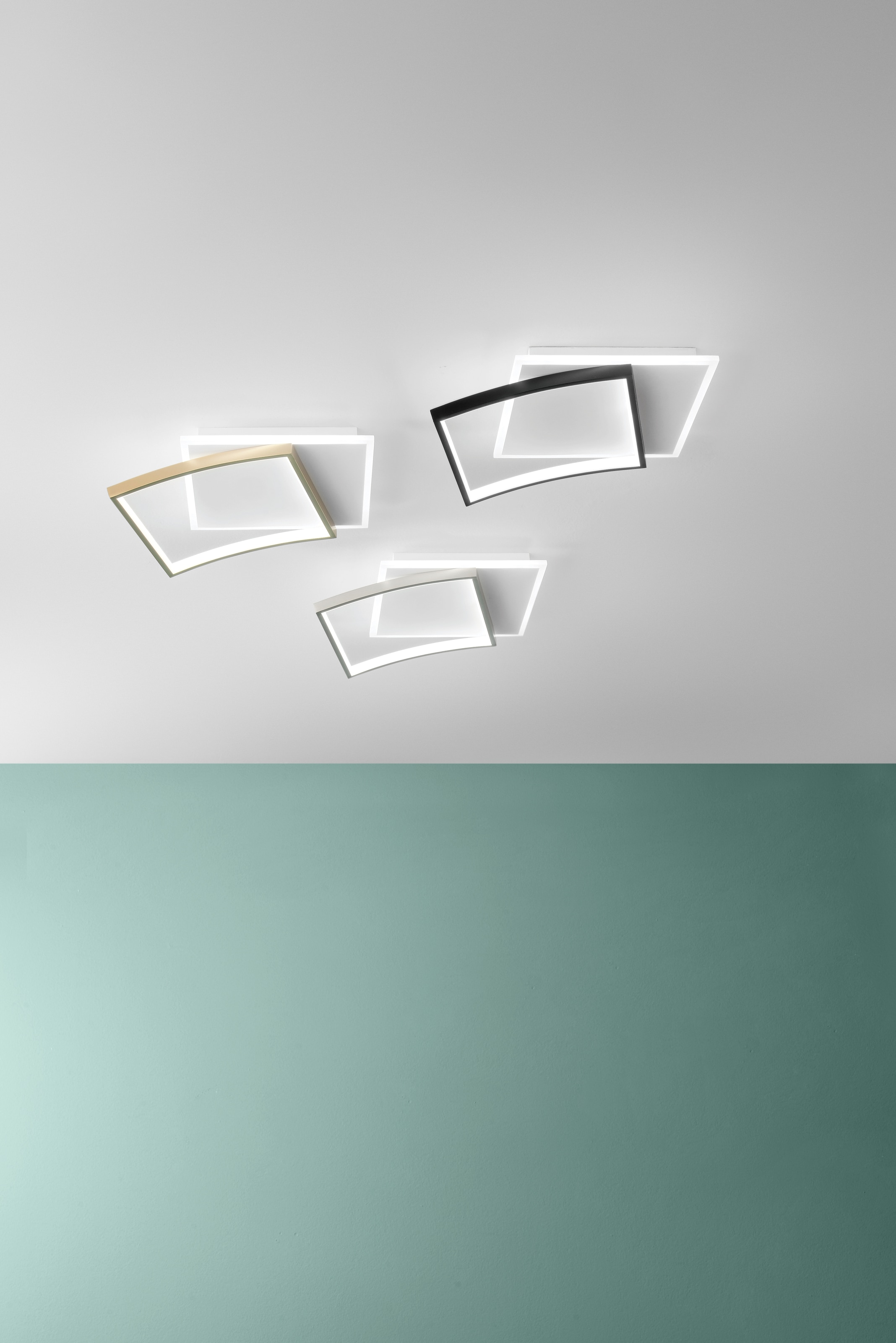 ECO-LIGHT LED Deckenleuchte »LED-Deckenleuchte OVEST«, 2 flammig, Leuchtmit günstig online kaufen