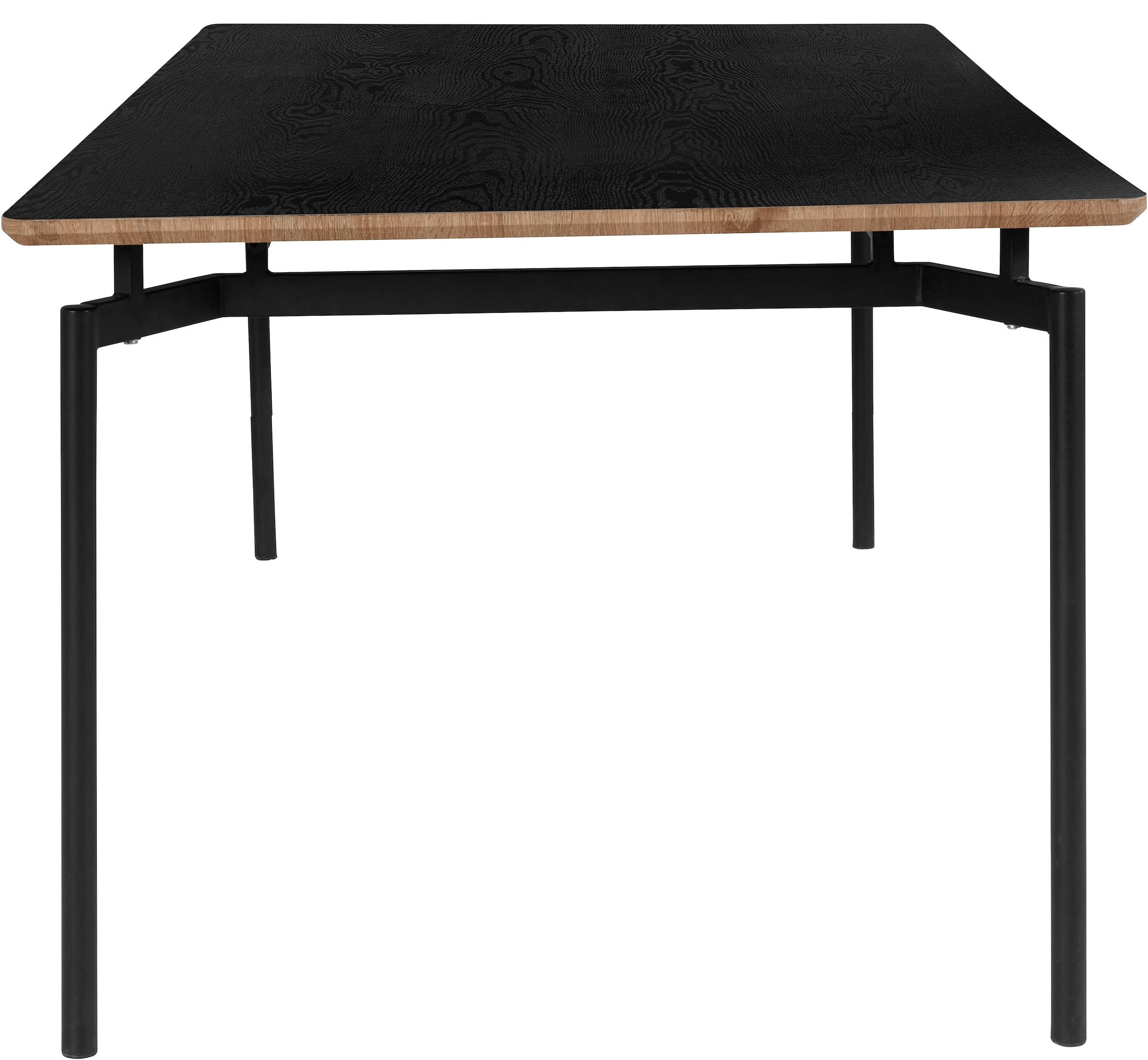 andas Esstisch »Tranum«, (1 St.), 76 online in cm mit Struktur, Holzoptik Tischplatte Höhe fühlbare einer kaufen und