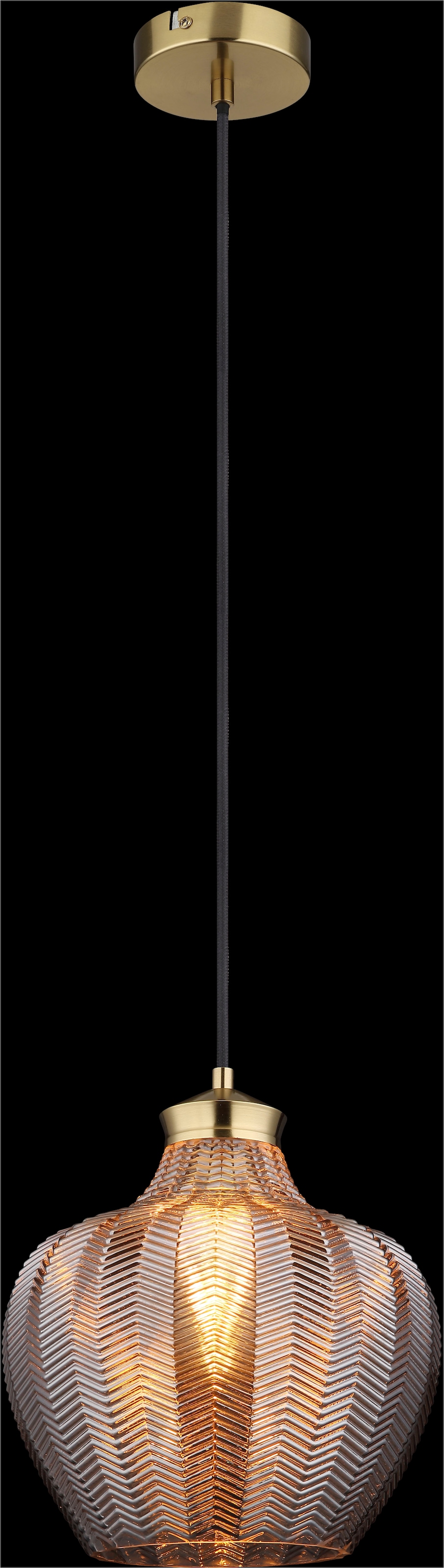 GLOBO LIGHTING Hängeleuchte »JESSICA« E27 1 Stk. Hängelampe Esszimmer-Leuchte Esstischleuchte Wohnzimmer