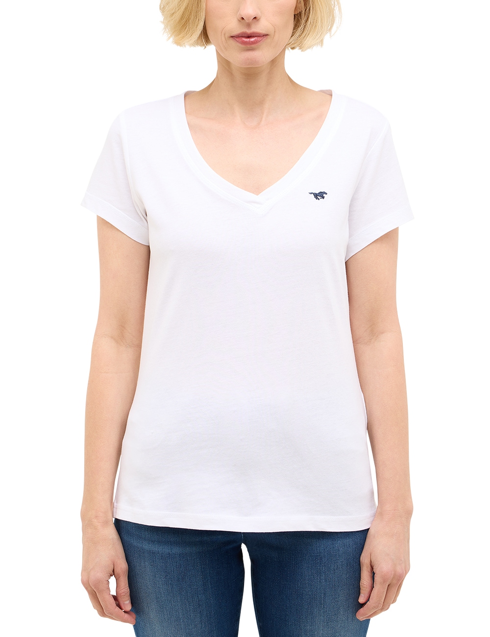 MUSTANG Kurzarmshirt »Damen Style Beverly«