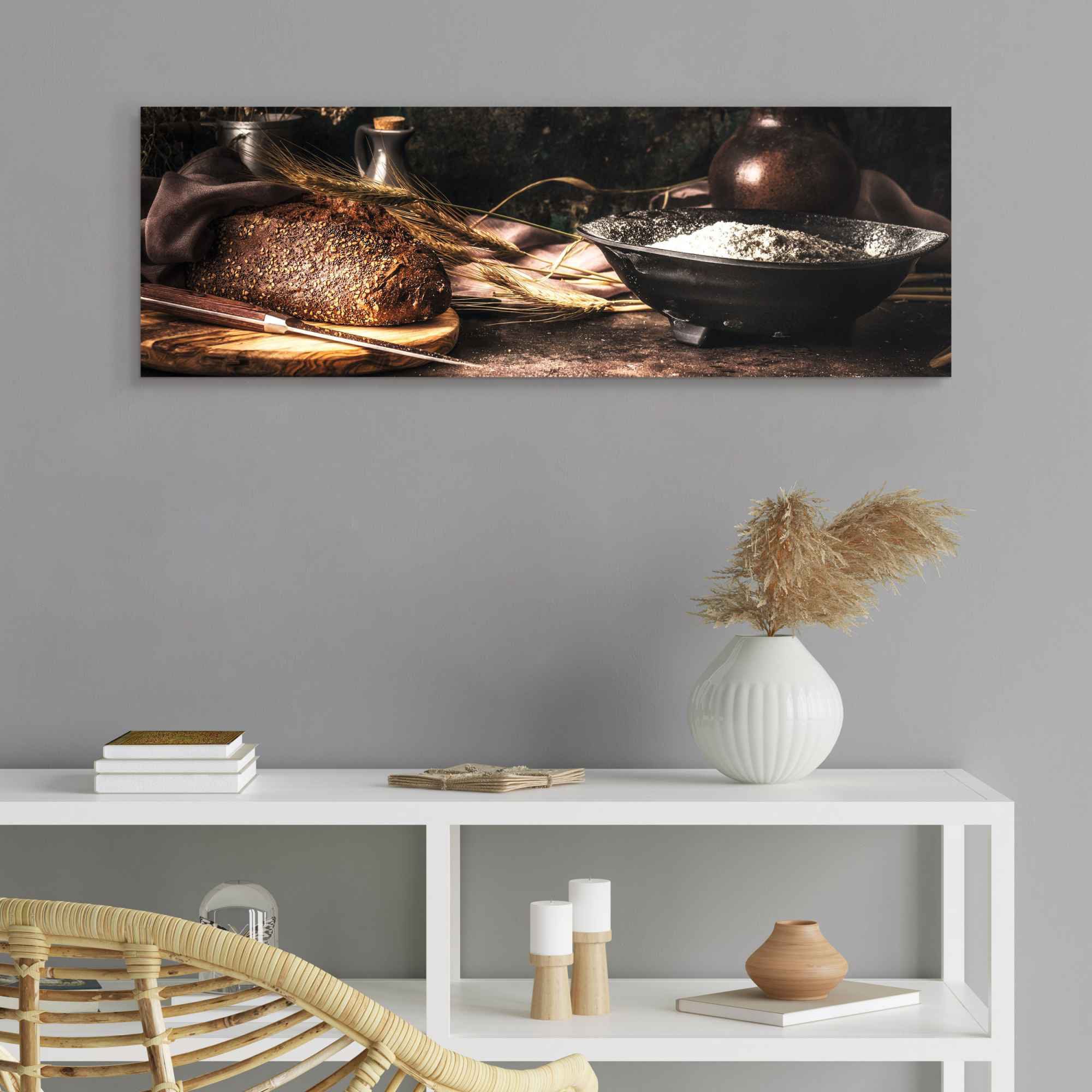 Reinders! Wandbild »Wandbild Brot Stilleben (1 Bäcker bestellen Zutaten«, Getreide - St.) Raten Essen, auf - - Küche