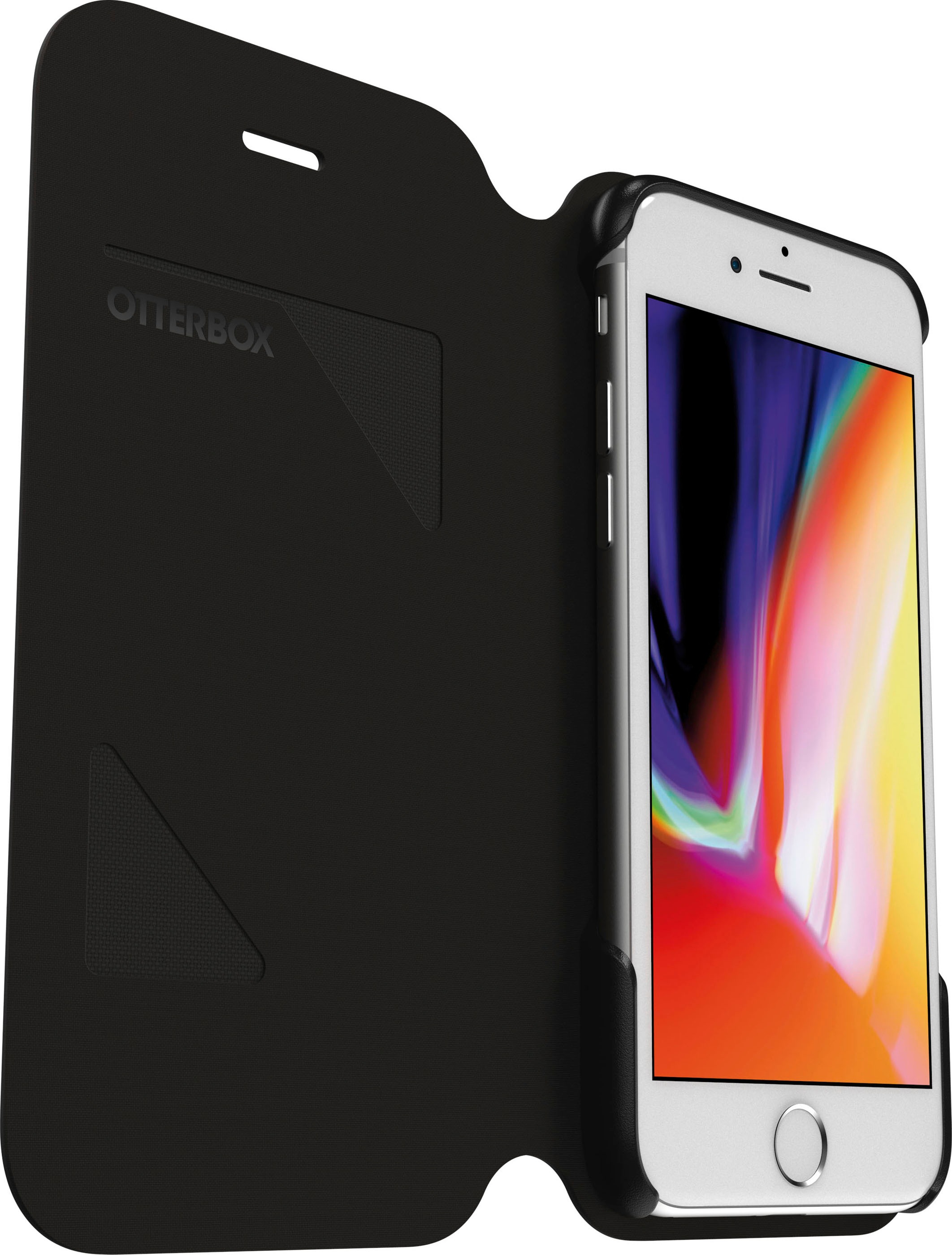 Otterbox Smartphone-Hülle »Strada Via Hülle fürApple iPhone SE (3rd/2nd gen)/8/7«, iPhone 7 / 8-iPhone SE (2020), stoßfest, sturzsicher, dünn, schützende Folio-Hülle mit Kartenhalter