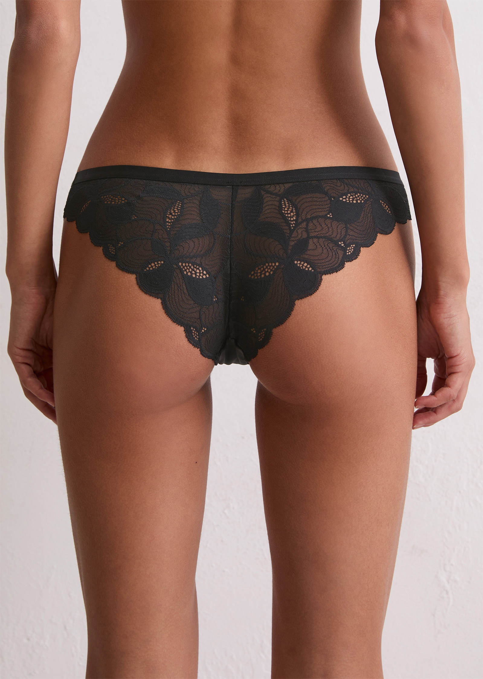 Marc O'Polo Tai-Slip »Tender Lace« elastisch, Microfaser, Spitze, weich, feminin, höherer Beinausschnitt