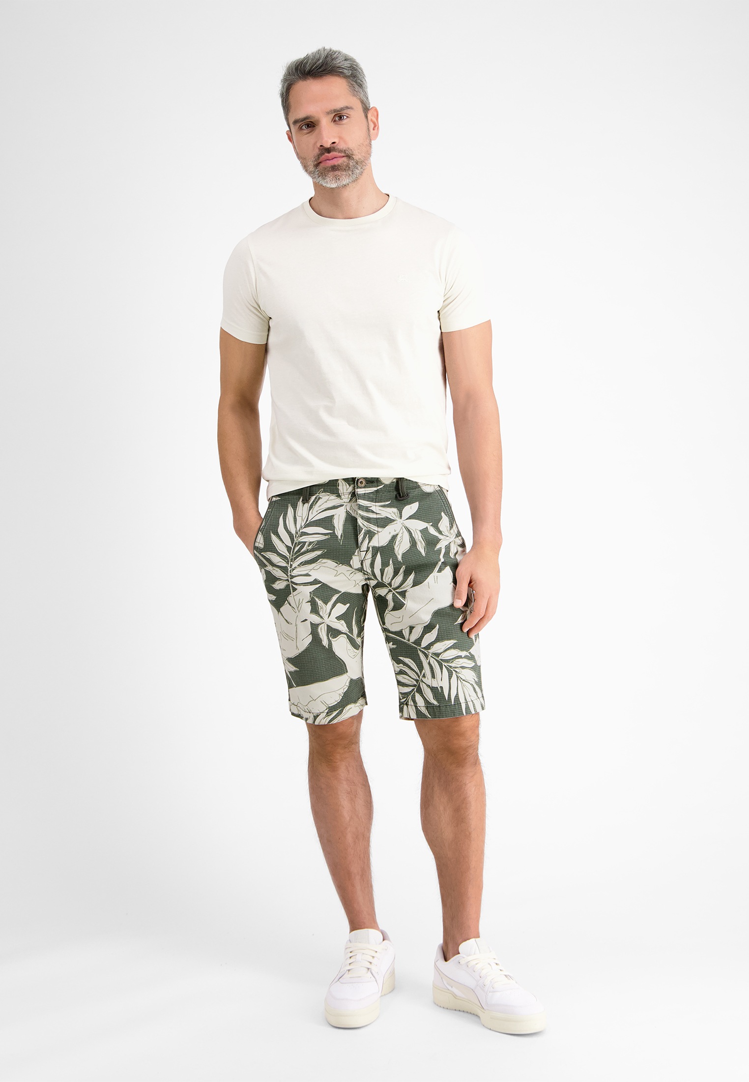 LERROS Bermudas »LERROS Bermuda mit Alloverprint«