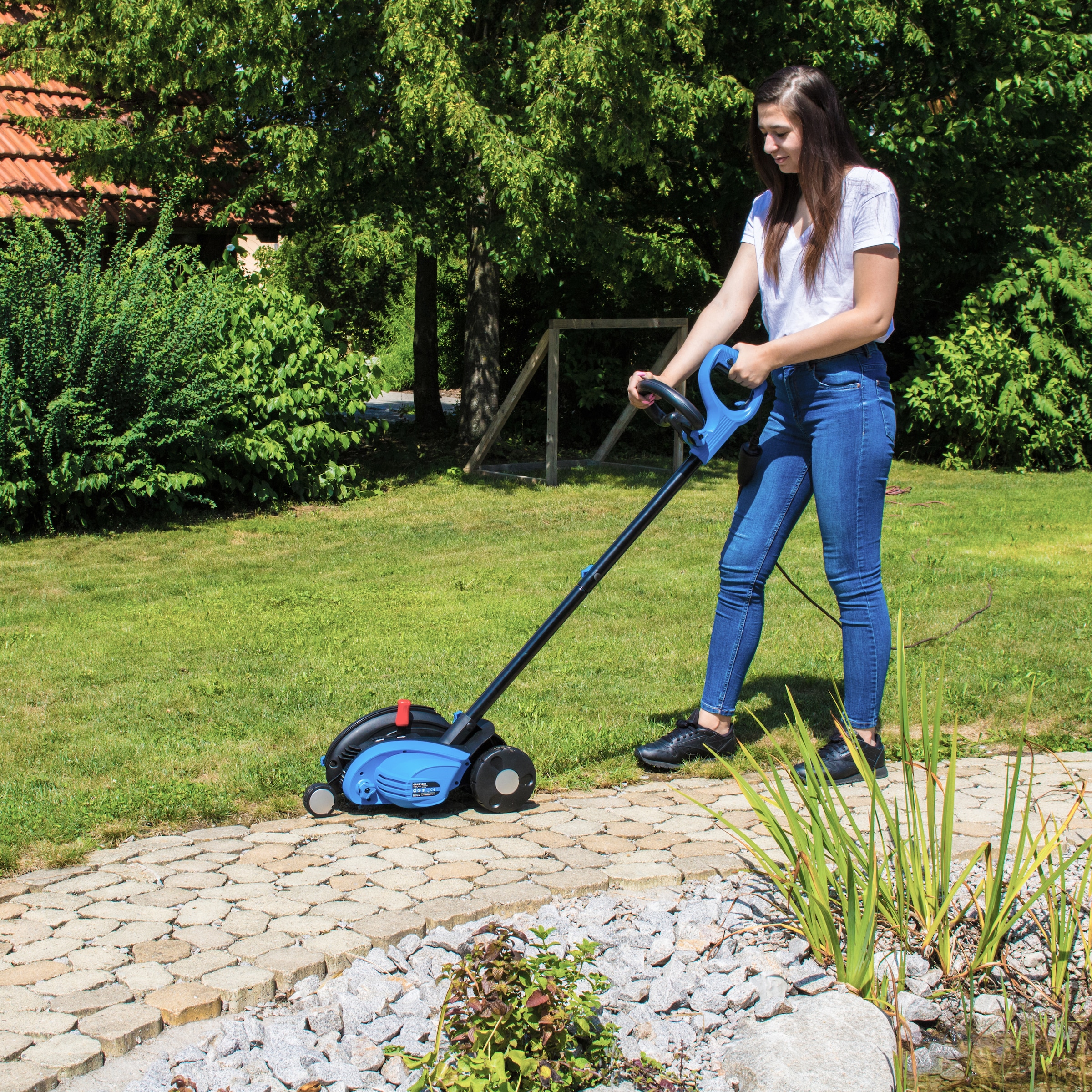 Güde Benzin-Rasenkantenschneider »GRKS 1400«, für saubere Rasenkanten an Beeteinfassungen, Hofauffahrten & Gehwegen