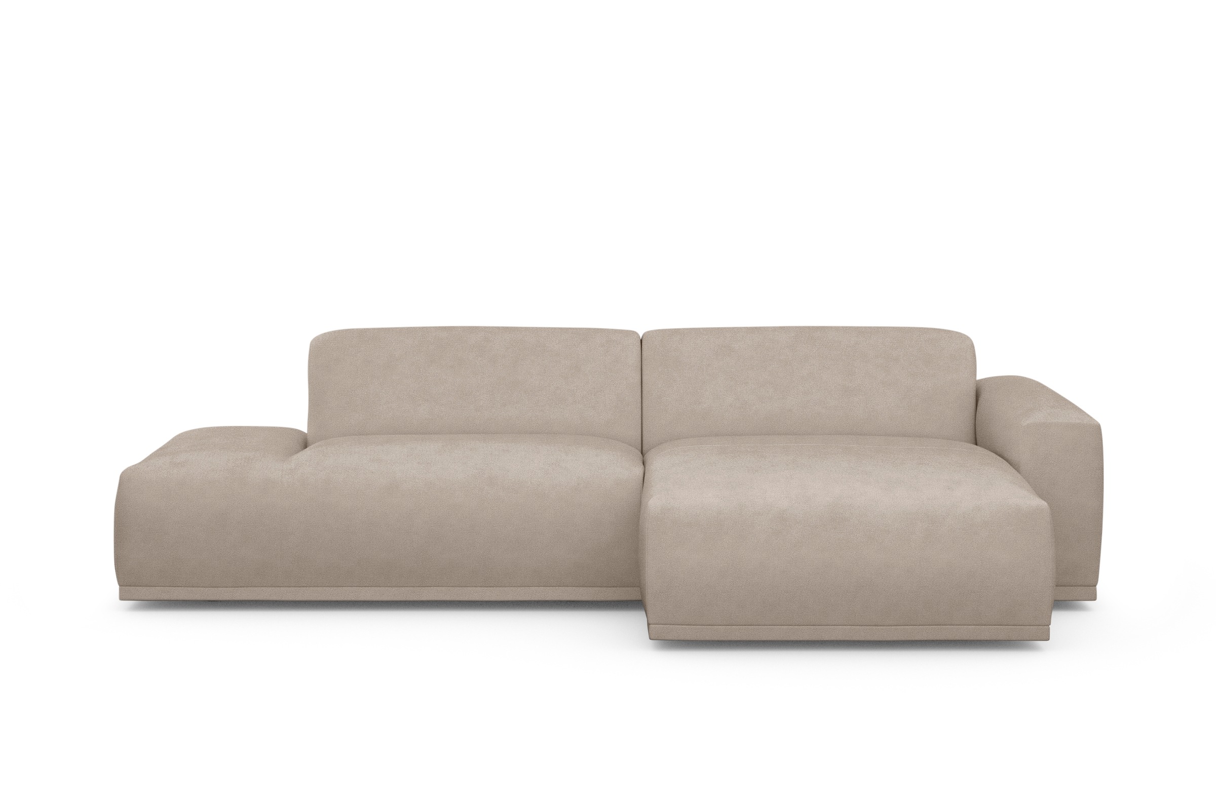 TRENDMANUFAKTUR Ecksofa »Braga, mit hochwertigem Kaltschaum, L-Form, in Cor günstig online kaufen