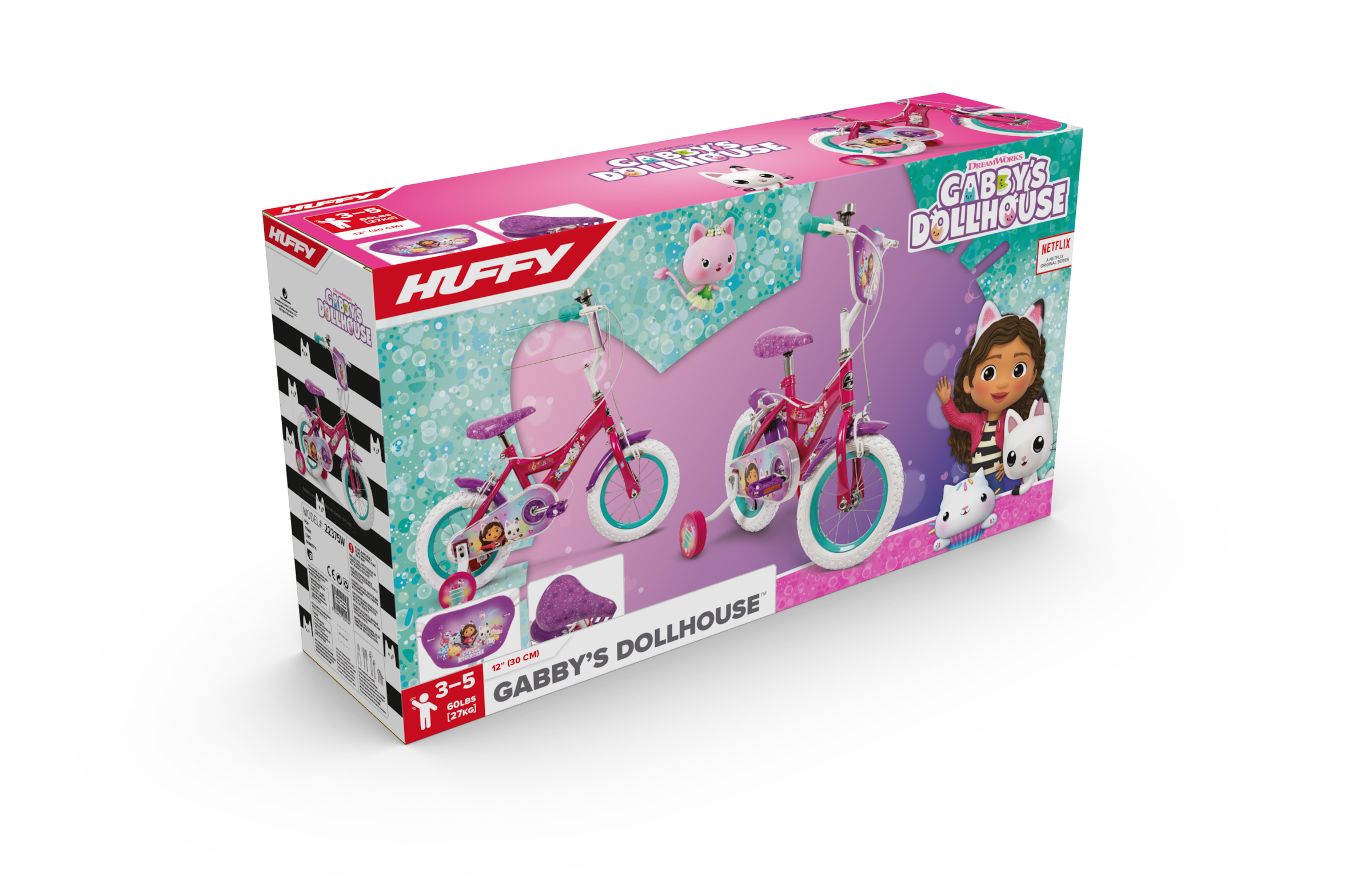 Huffy Kinderfahrrad »Gabby's Dollhouse 12-Zoll-Kinderfahrrad von Huffy«