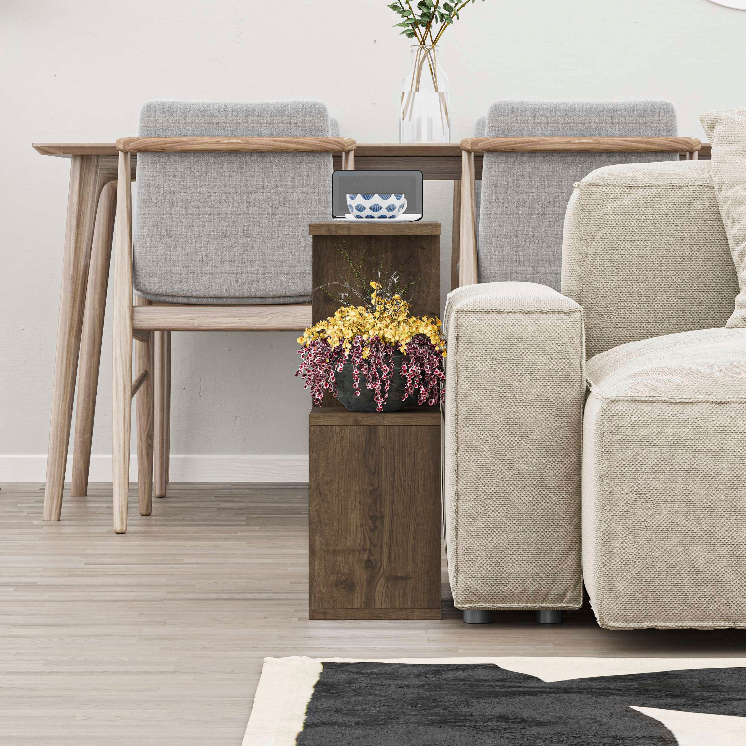 Decortie Beistelltisch »HOMEMANIA BEISTELLTISCH«, (Packung, 1 St.), Leichte Montage, Lagerung, Platzsparend