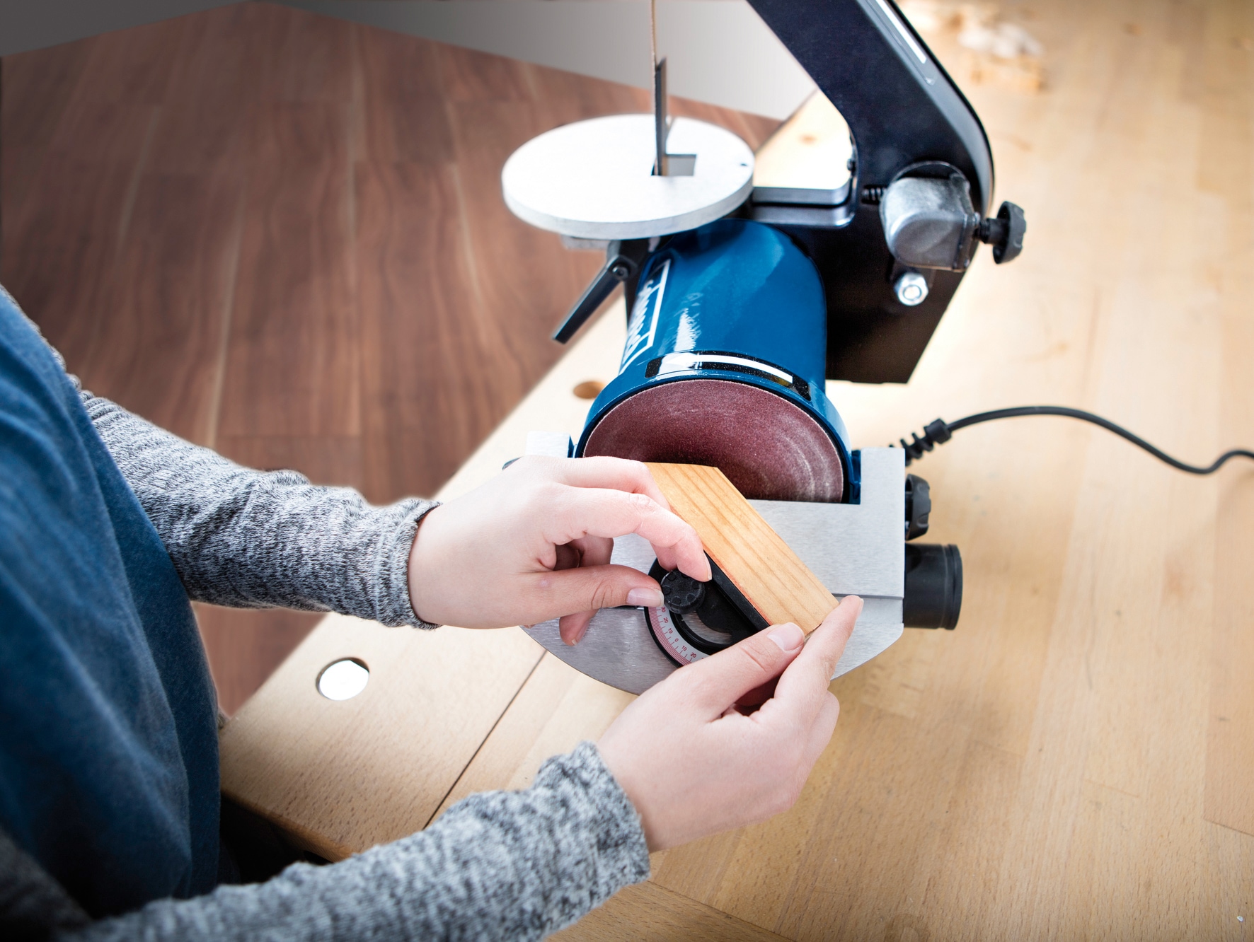 Scheppach Band-Tellerschleifer »BTS700«