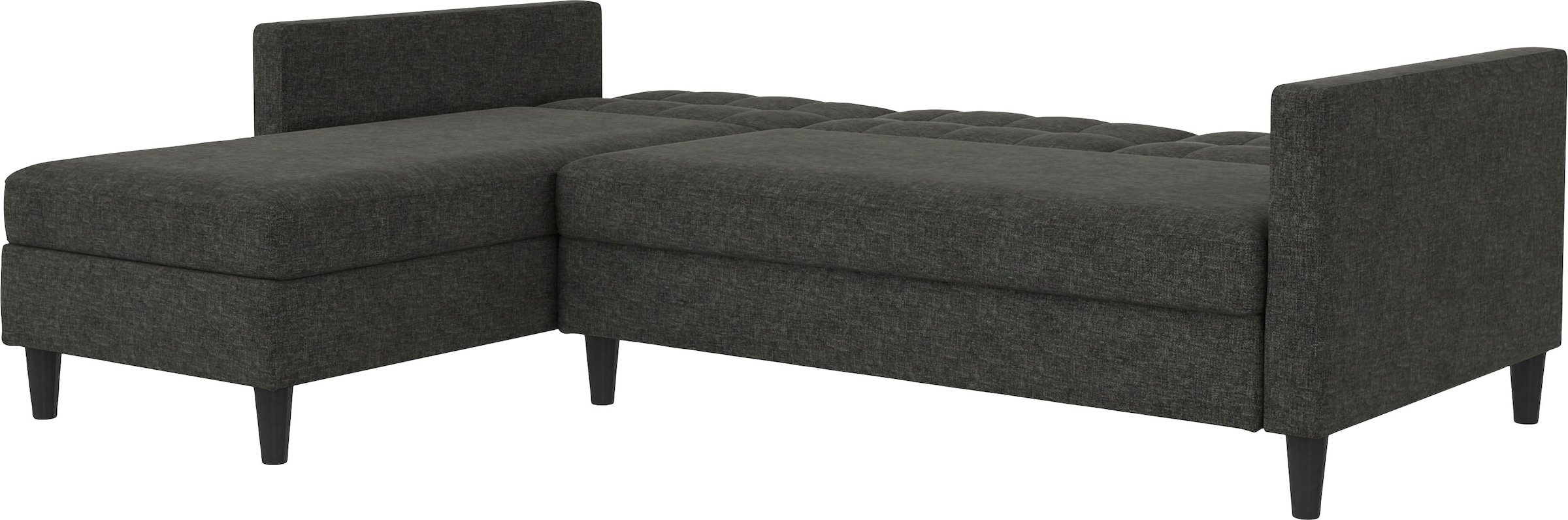 Dorel Home Ecksofa »Hartford II«, mit Bettfunktion und Stauraum, Recamiere beidseitig montierbar