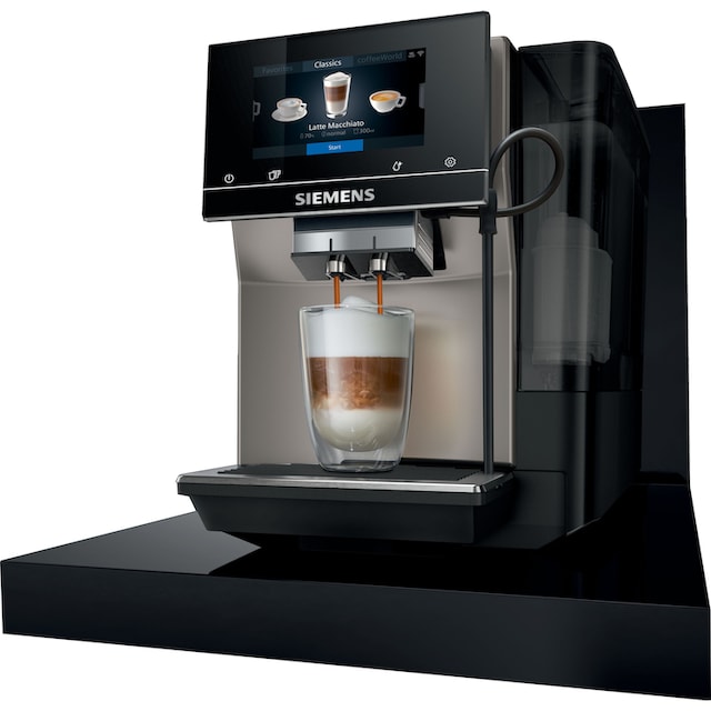 SIEMENS Kaffeevollautomat »EQ.700 classic TP705D01«, intuitives Full-Touch- Display, automatische Milchsystem-Reinigung online bei