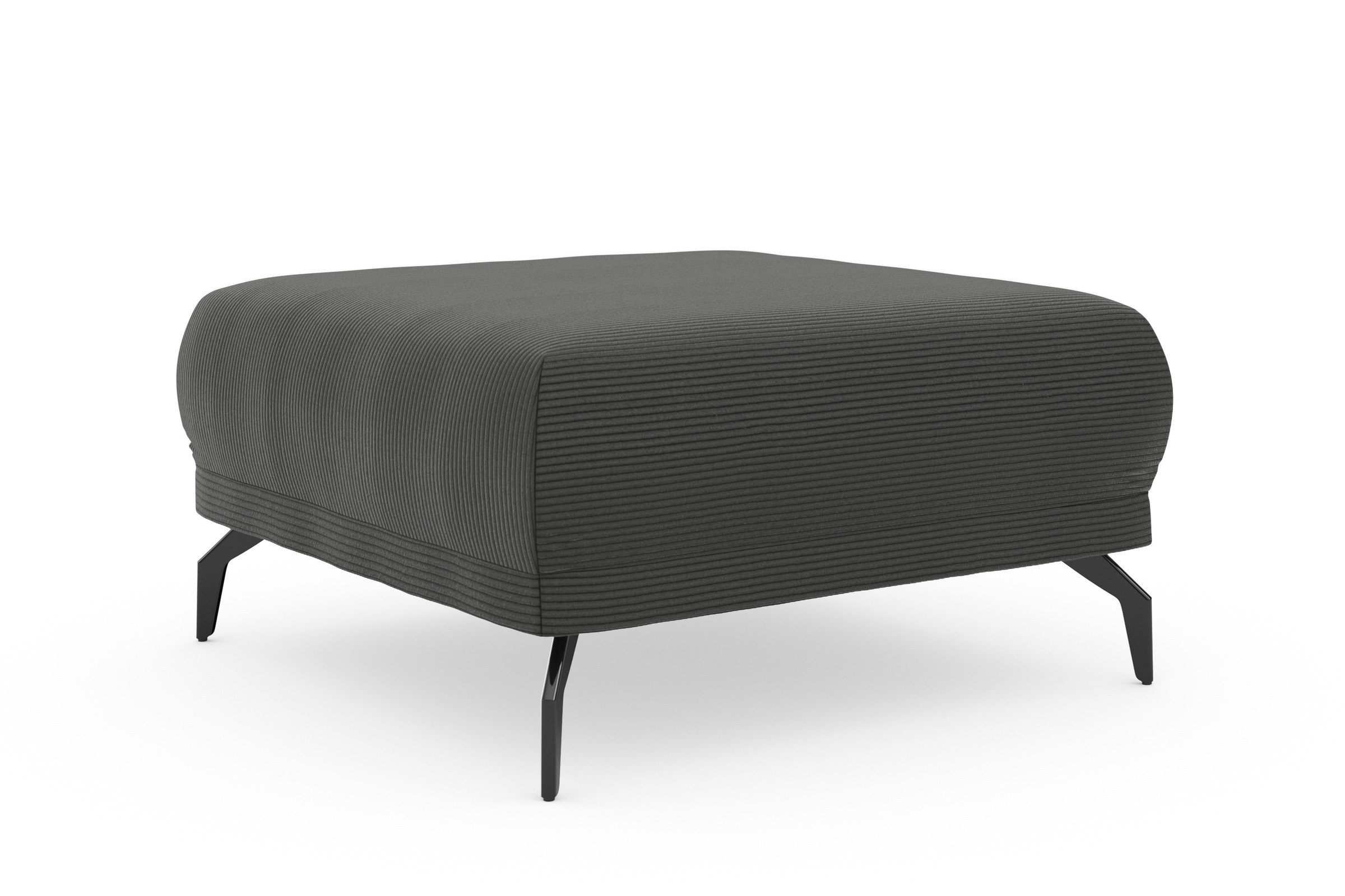 Home affaire Hocker »Coco« Cord-Bezug in 2 Ausführungen, Füßen 15 cm hoch günstig online kaufen